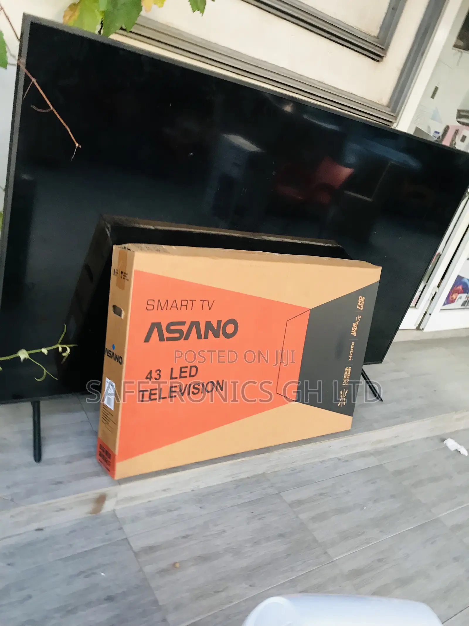 Shop (Black) Asano Led 43 Inch Android Smart Tv