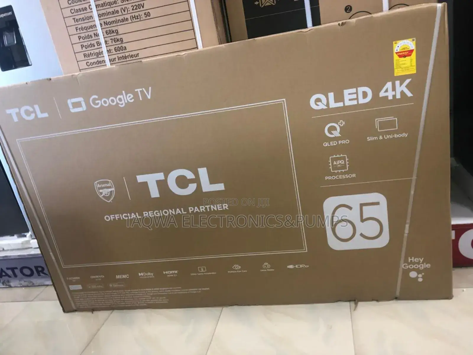 Dolby Vision With Qled TCL 65c655