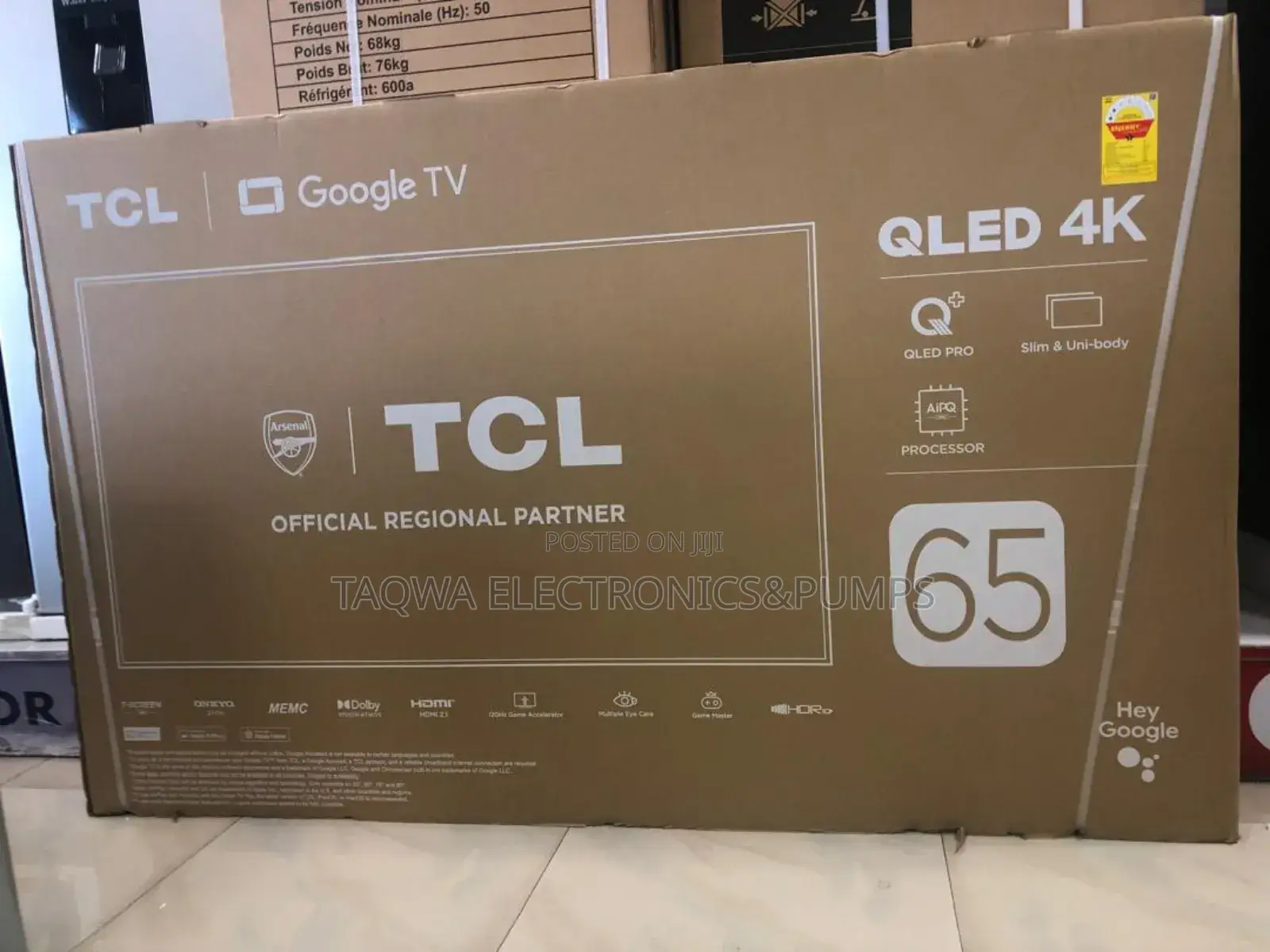 Dolby Vision With Qled TCL 65c655