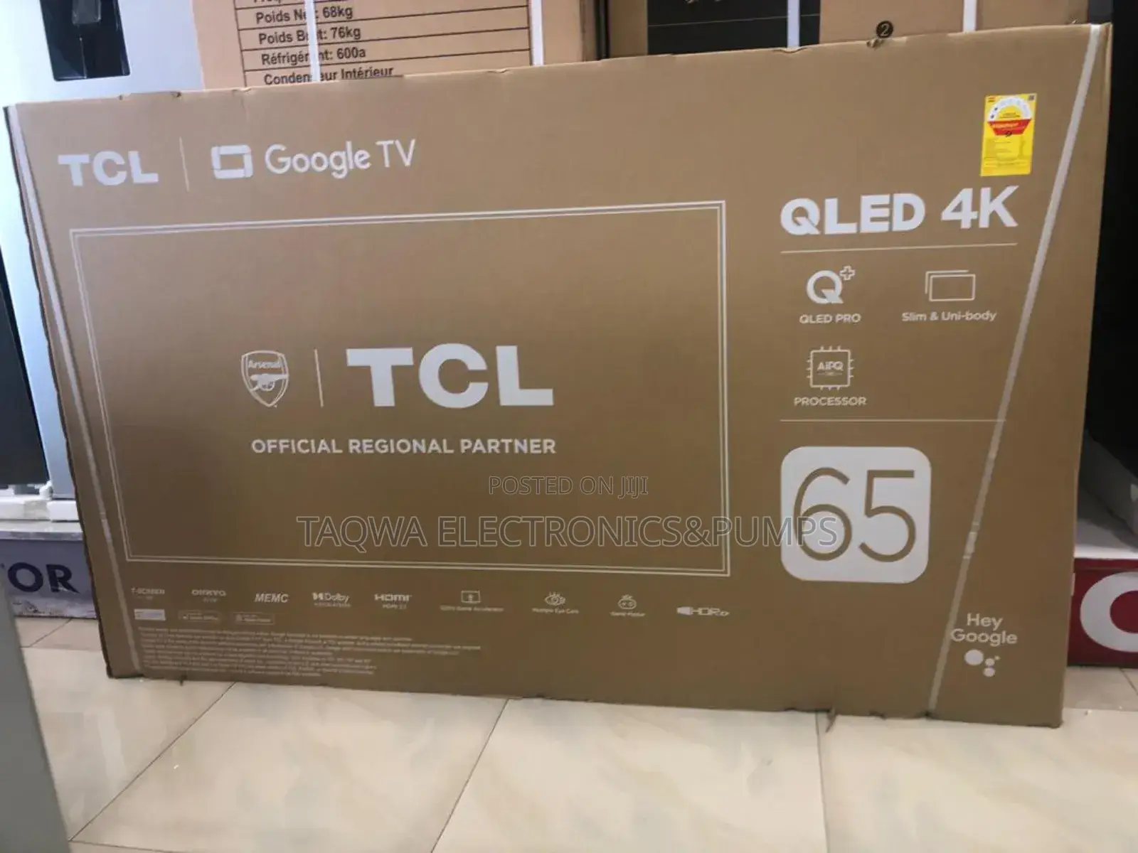 Uhd TCL Qled Android Google Qled 65c655