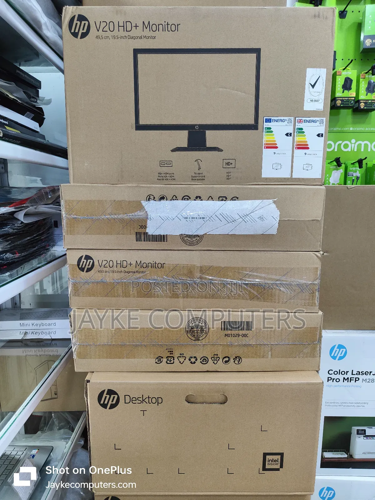 New Desktop Computer HP 290 G4 8GB Intel Core i5 SSD 512GB