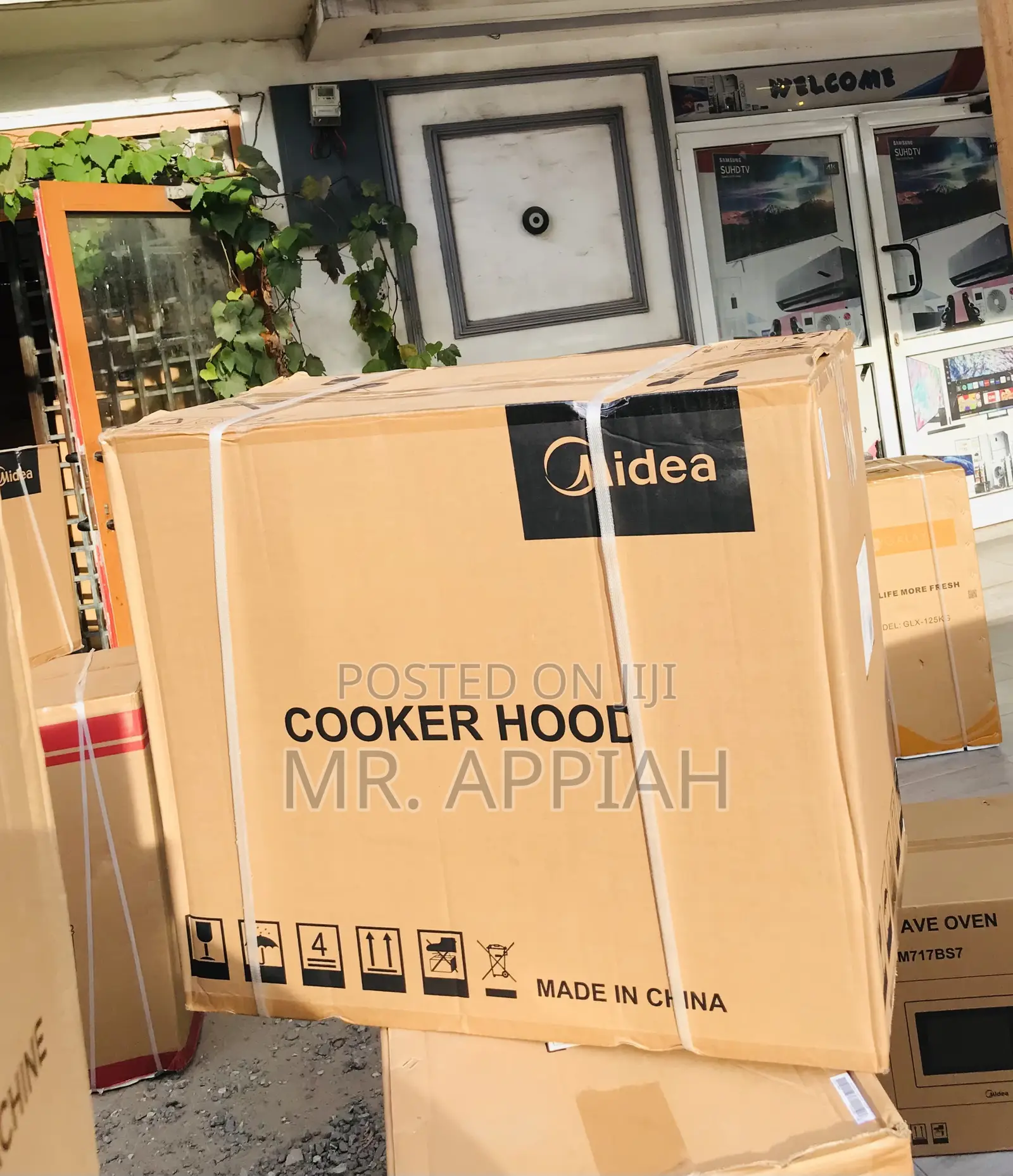 Get Midea 60cm(60M21)Range Hood,Silver.