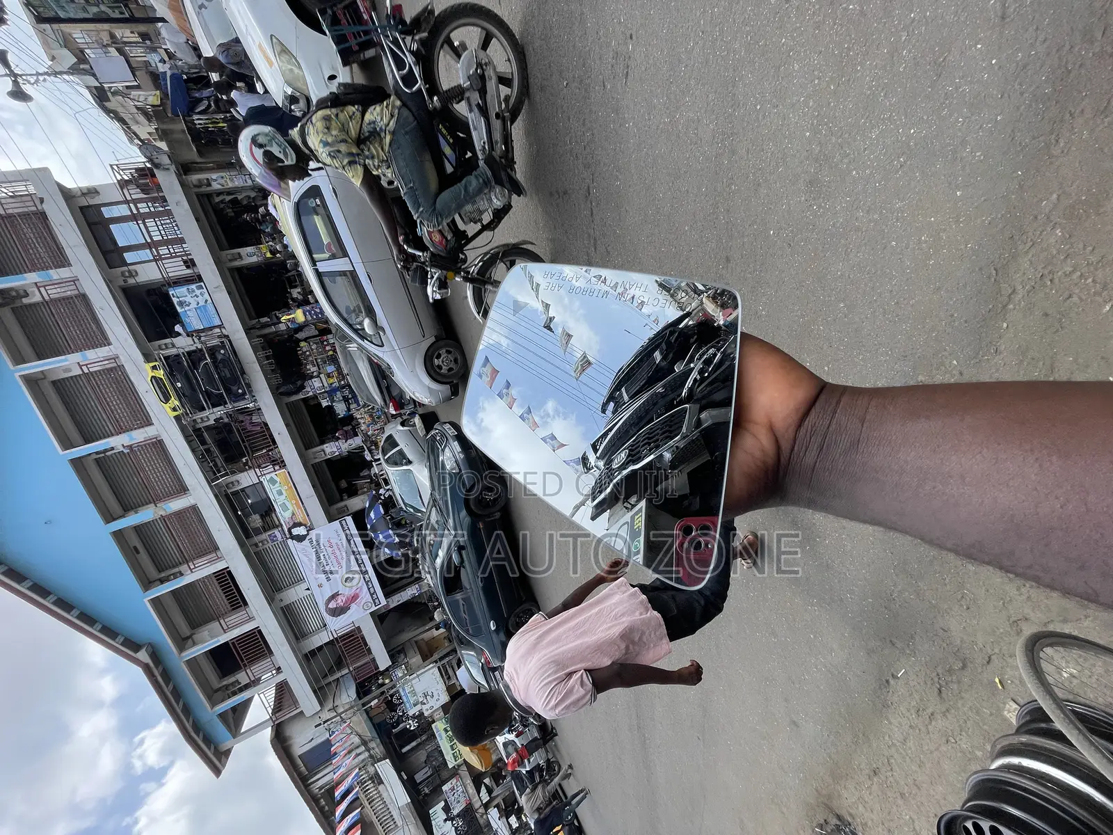 Mercedes Benz GLE Side Mirror Glass