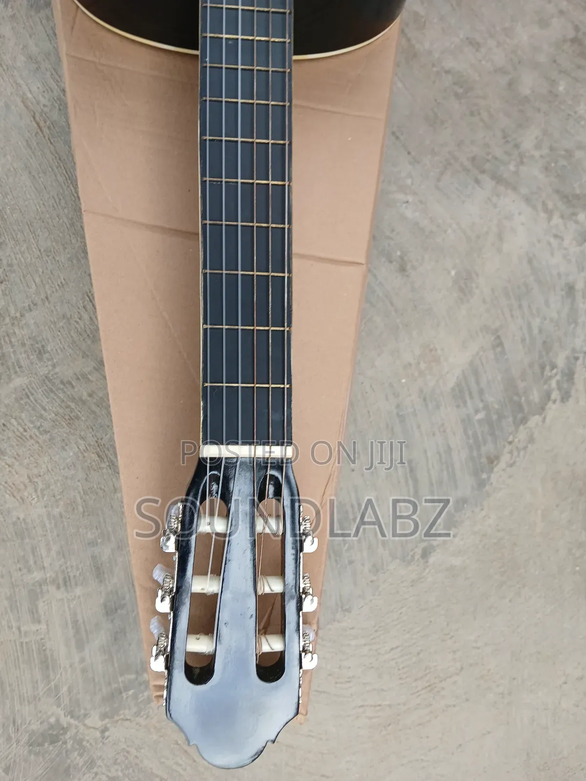 Acoustic Black Guitar