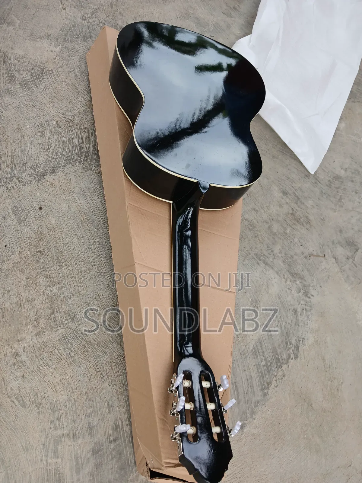 Acoustic Black Guitar