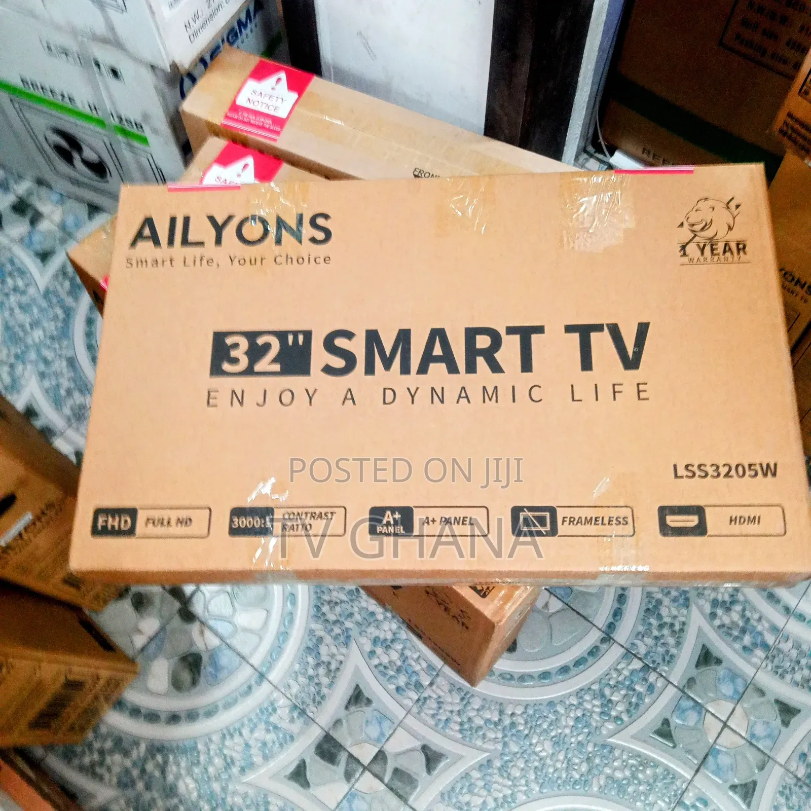 Frameless Ailyons 32inches Smart Television Smart Television