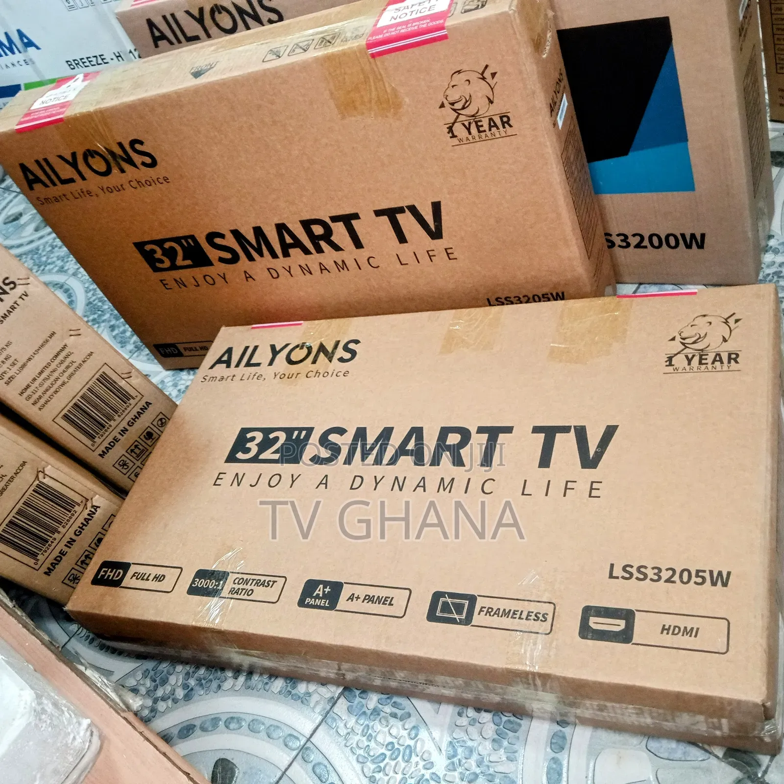 Congrats Ratio Ailyons Television 32inches Smart Television