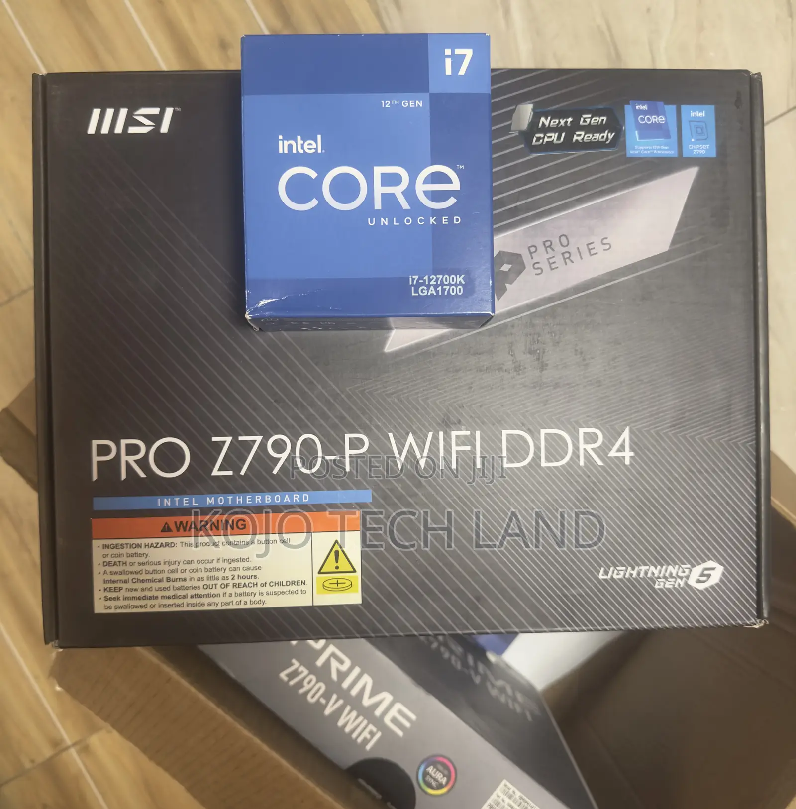 Intel Core I7 Msi Z790 Motherboard