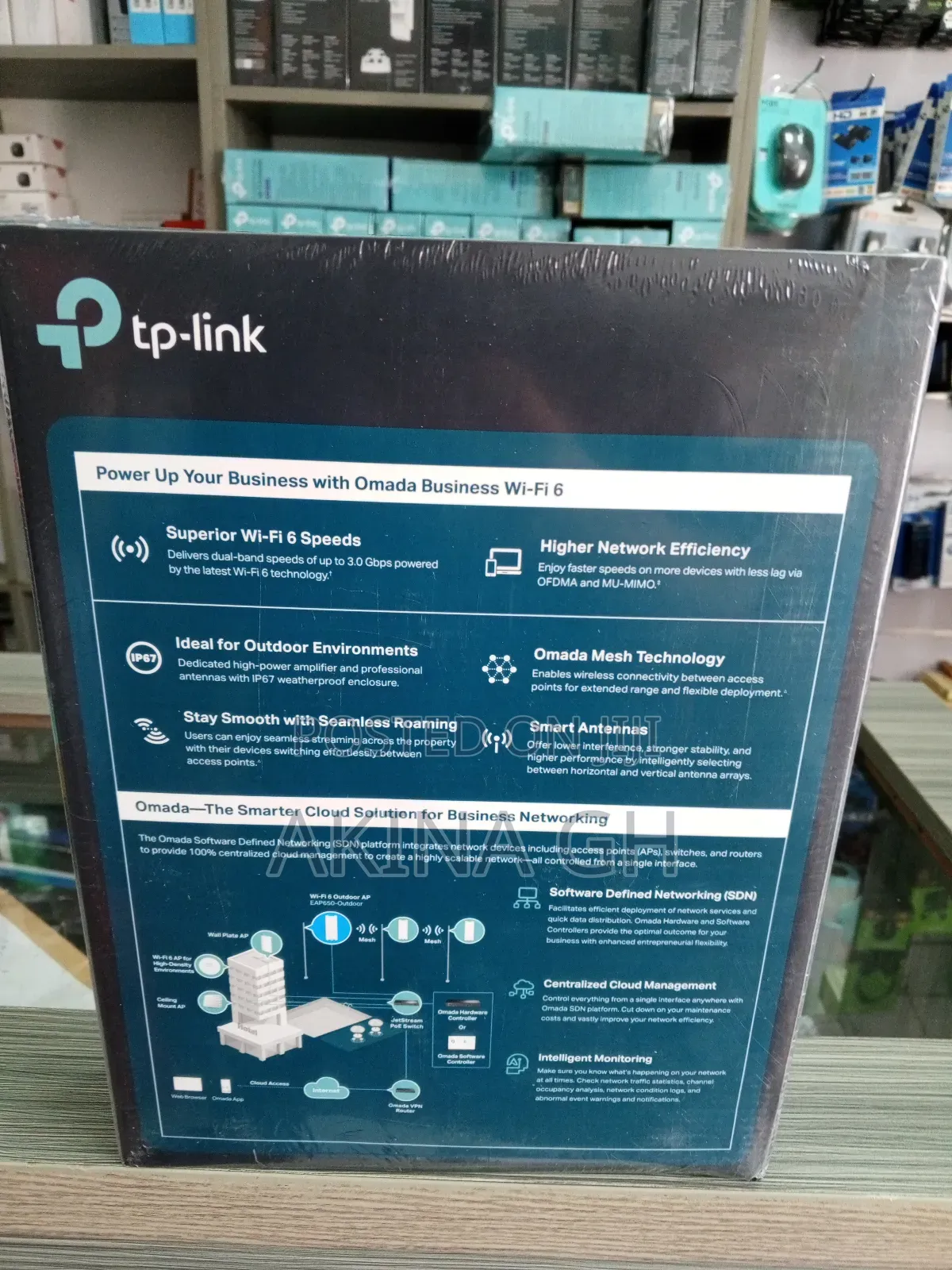 Tp-Link Ax3000 Wi-Fi 6 Access Point Eap650-Outdoor