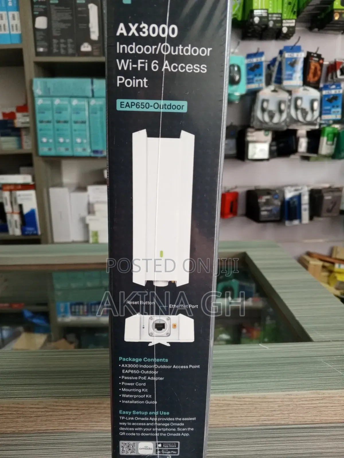 Tp-Link Ax3000 Wi-Fi 6 Access Point Eap650-Outdoor