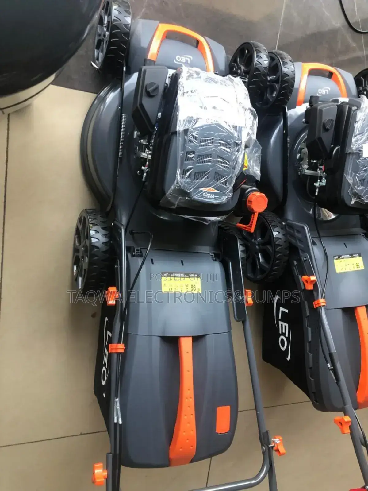 Adjustable 5.5hp Leo Lm51z-2l Mower 1.5ltr