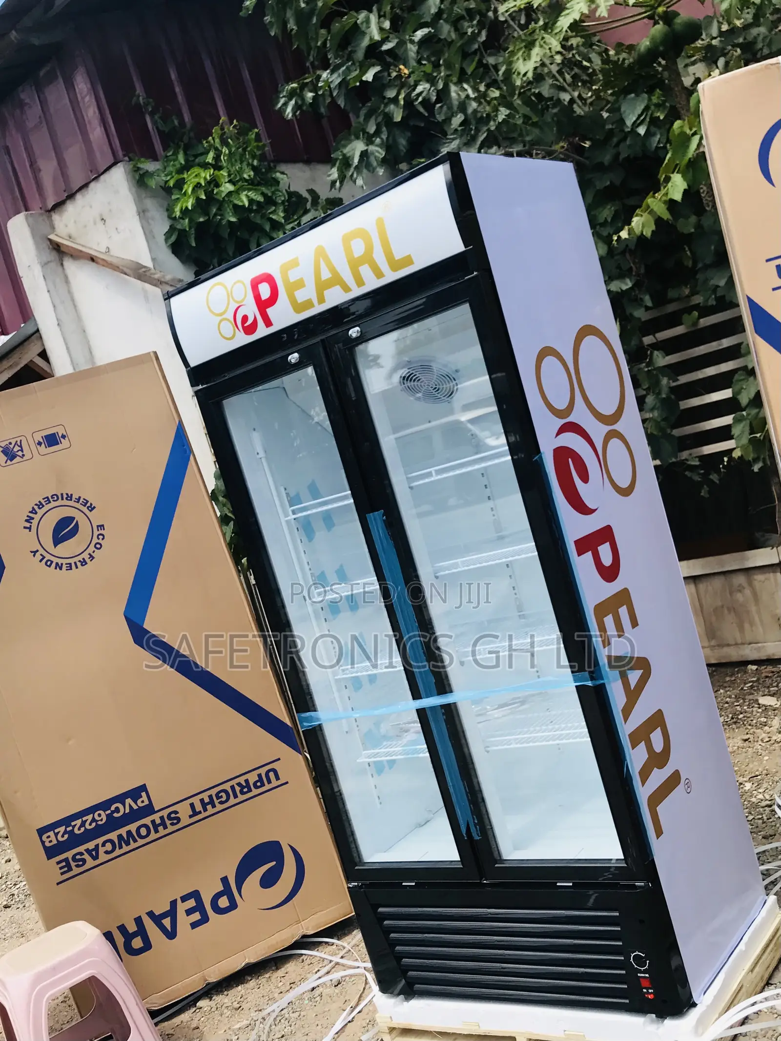 Glass Silde PVC-622 Display Pearl Reliable Fridge ~ 