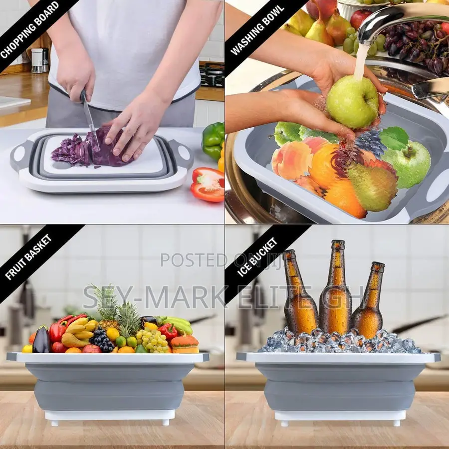 Multi-Purpose Collapsible Chopping Board