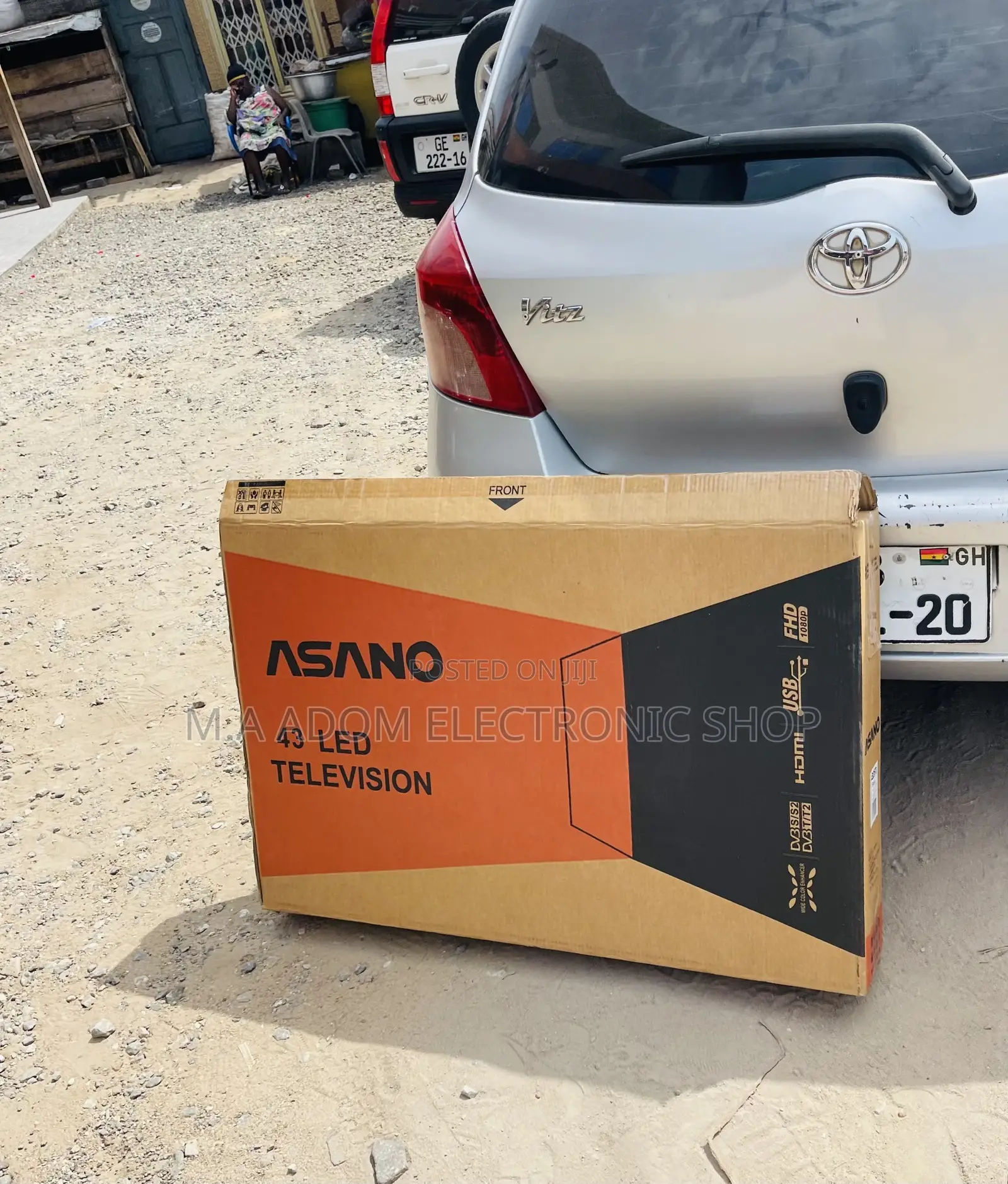 Order Authentic Asano 43 Inch Digital Satellite Led Tv.