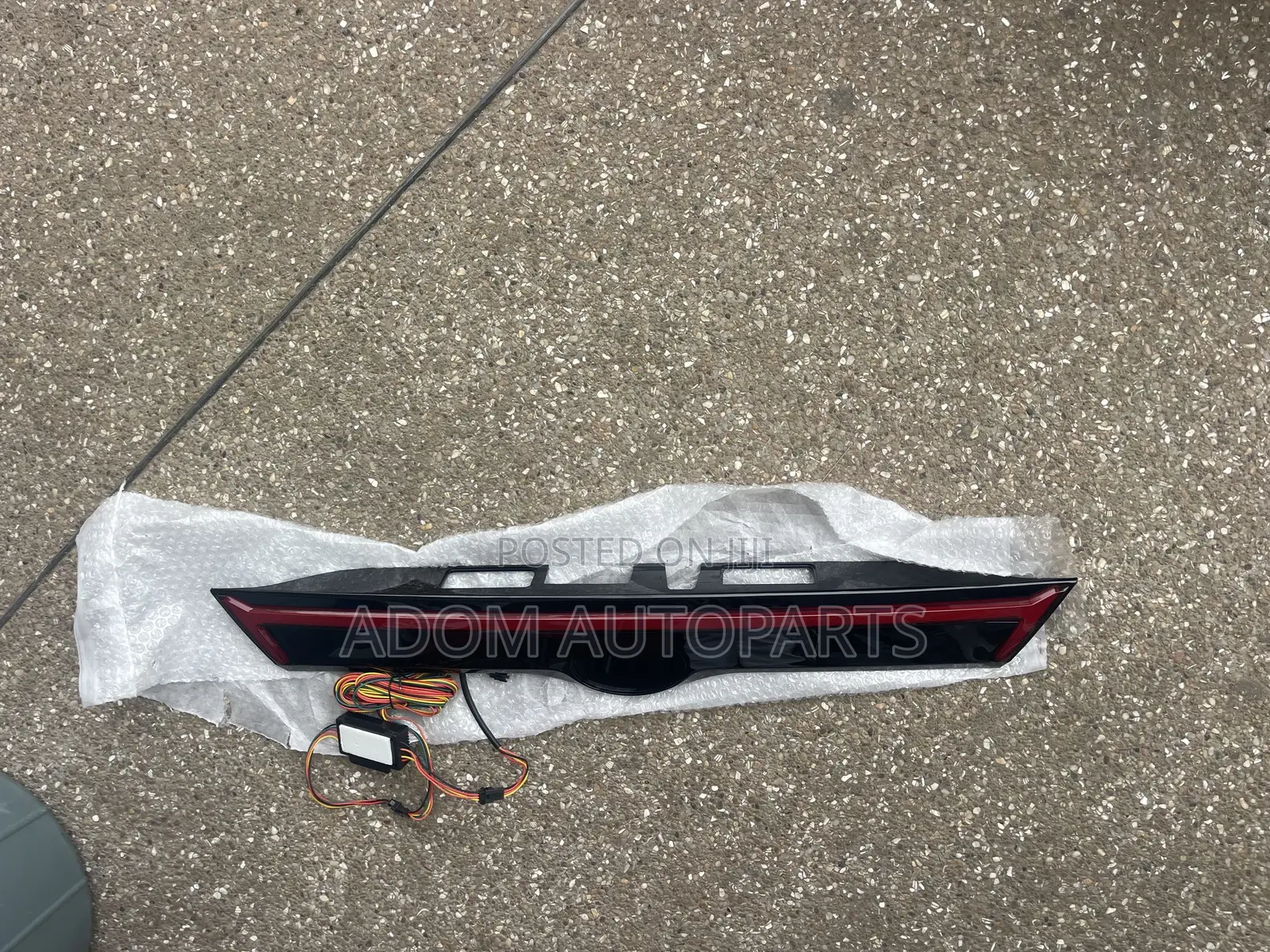 Highlander Boot Chrome Spoiler 2015 2016 2017 2018 2019 2020