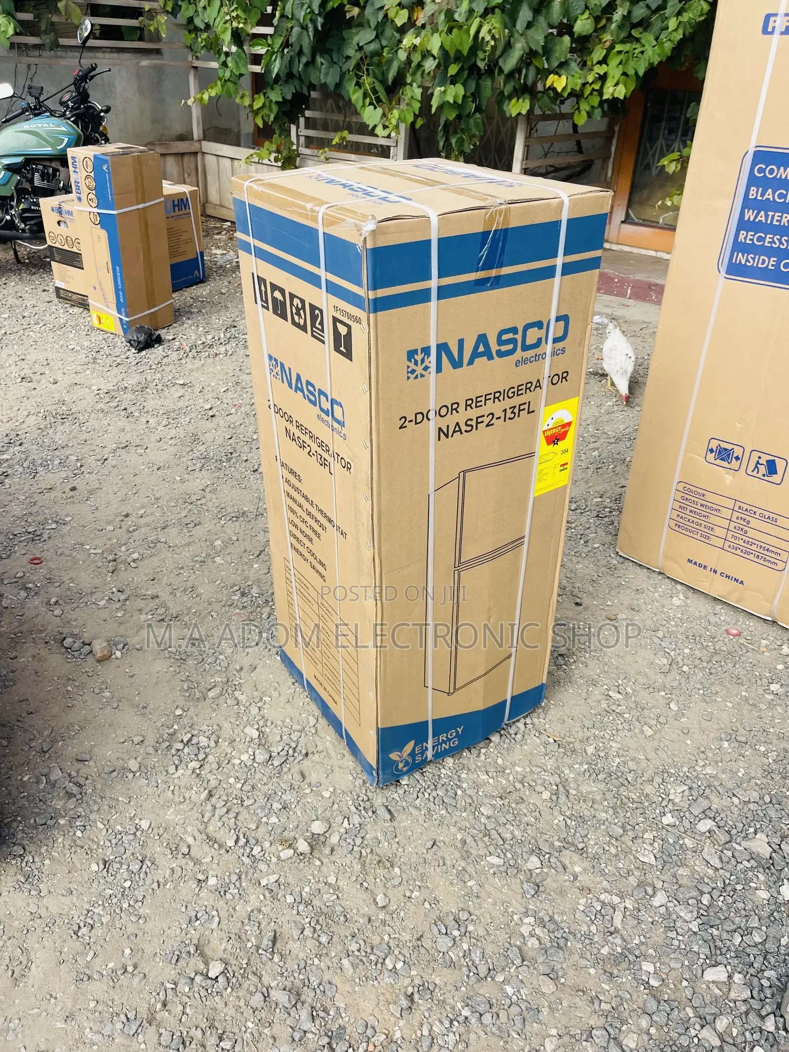 Quality Nasco Nas2-13fl Top Freezer Electric Fridge,110L