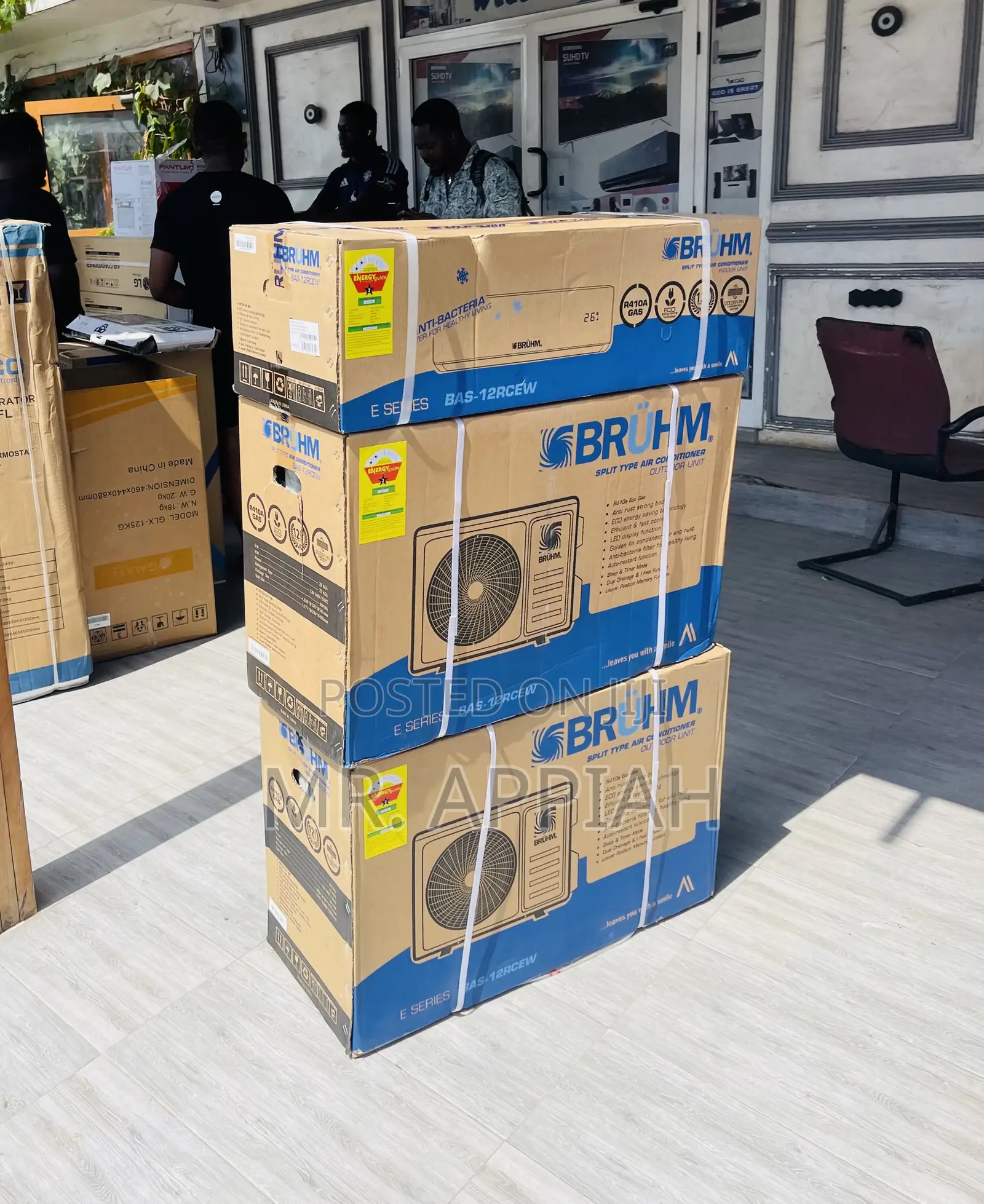 Order Quality Bruhm 1.5hp Non Inverter Air Conditioner.