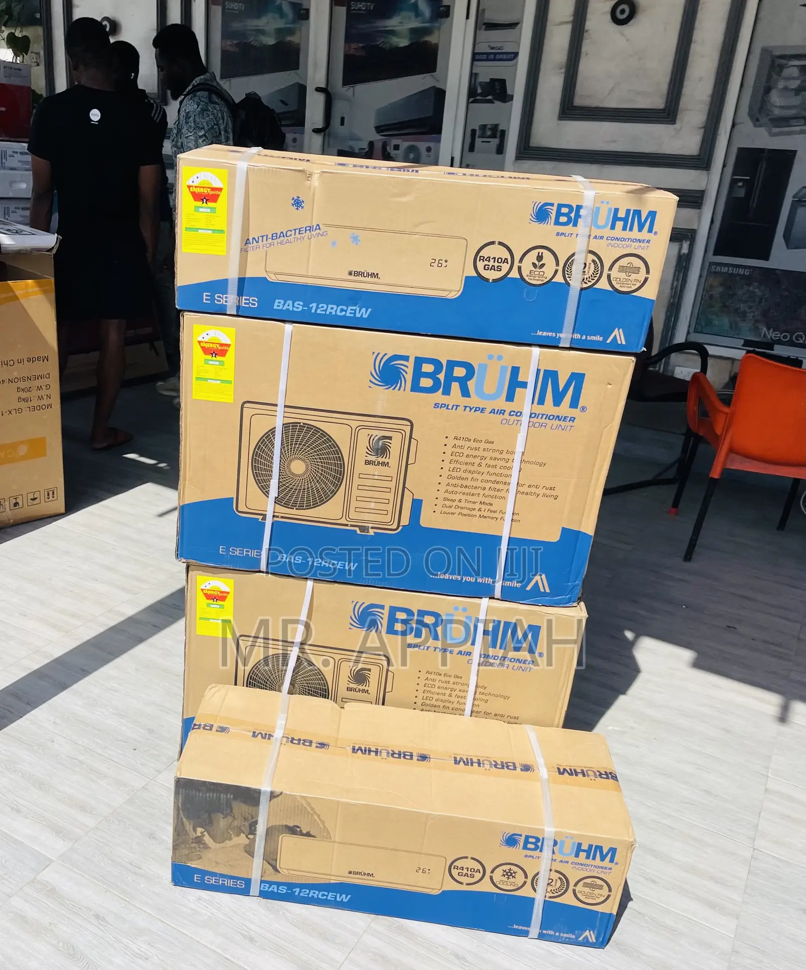 Order Original Bruhm 2.0hp Non Inverter Ac(White).