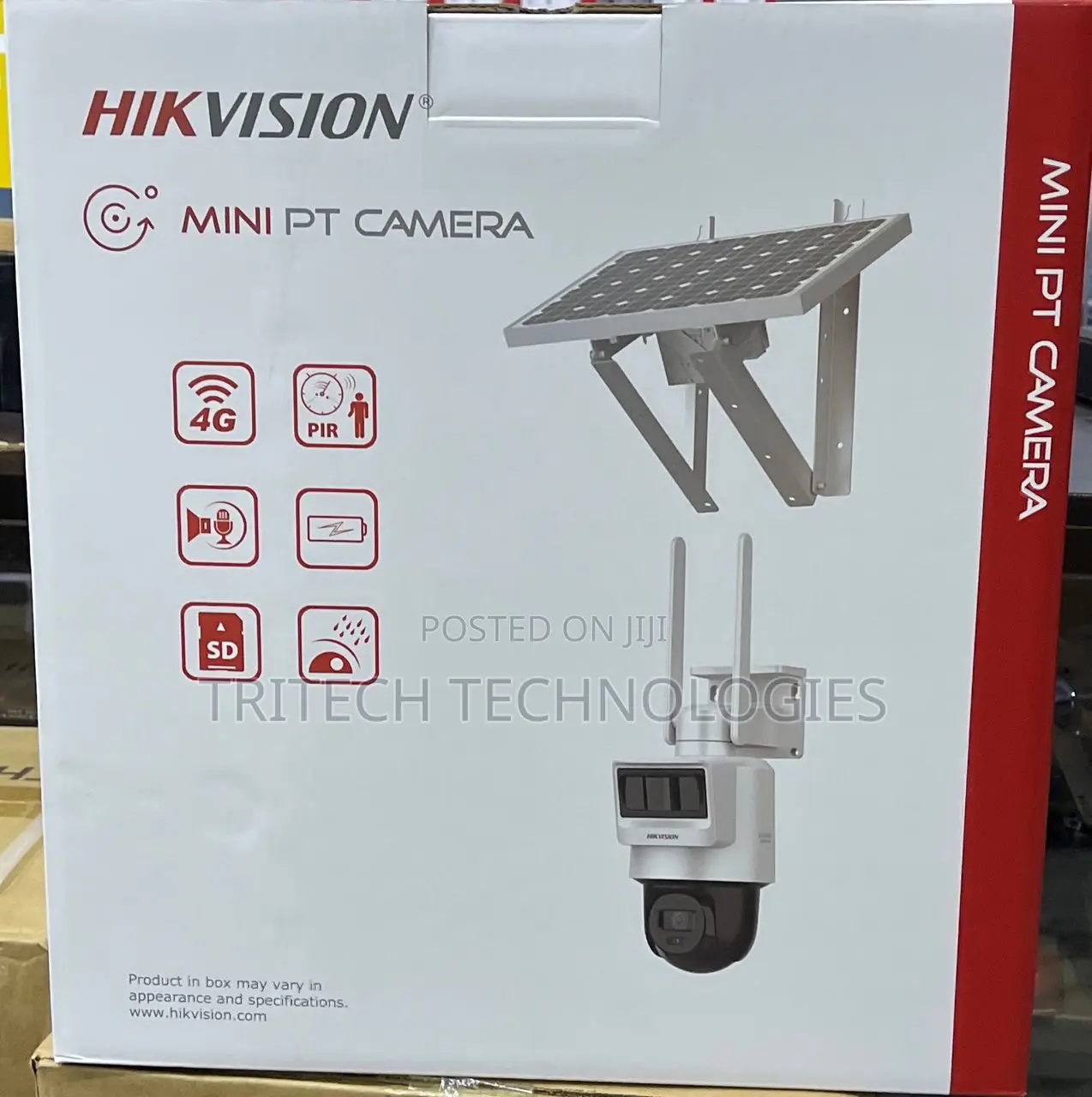 Hikvision Solar 4g Ptz 4mp Camera Ds-2de2c400iwg-k/4g/C05s10