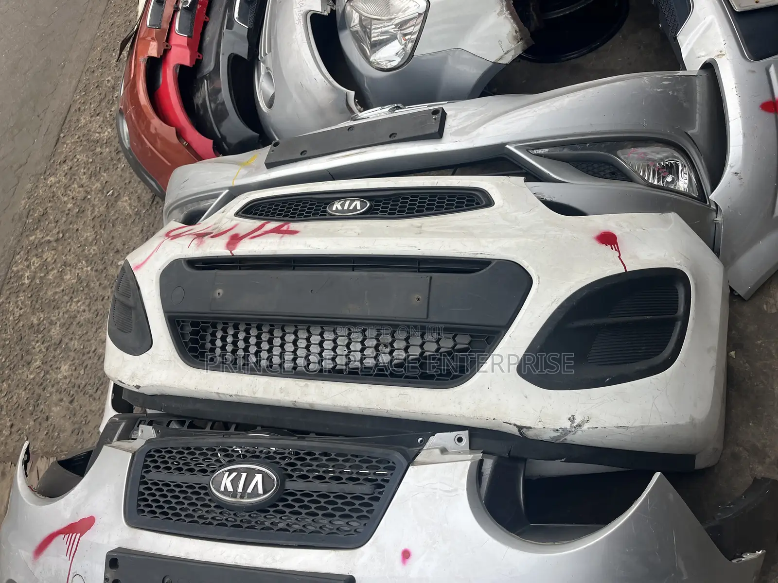 Kia Picanto / Morning 2012 Complete Front Bumper Home Used