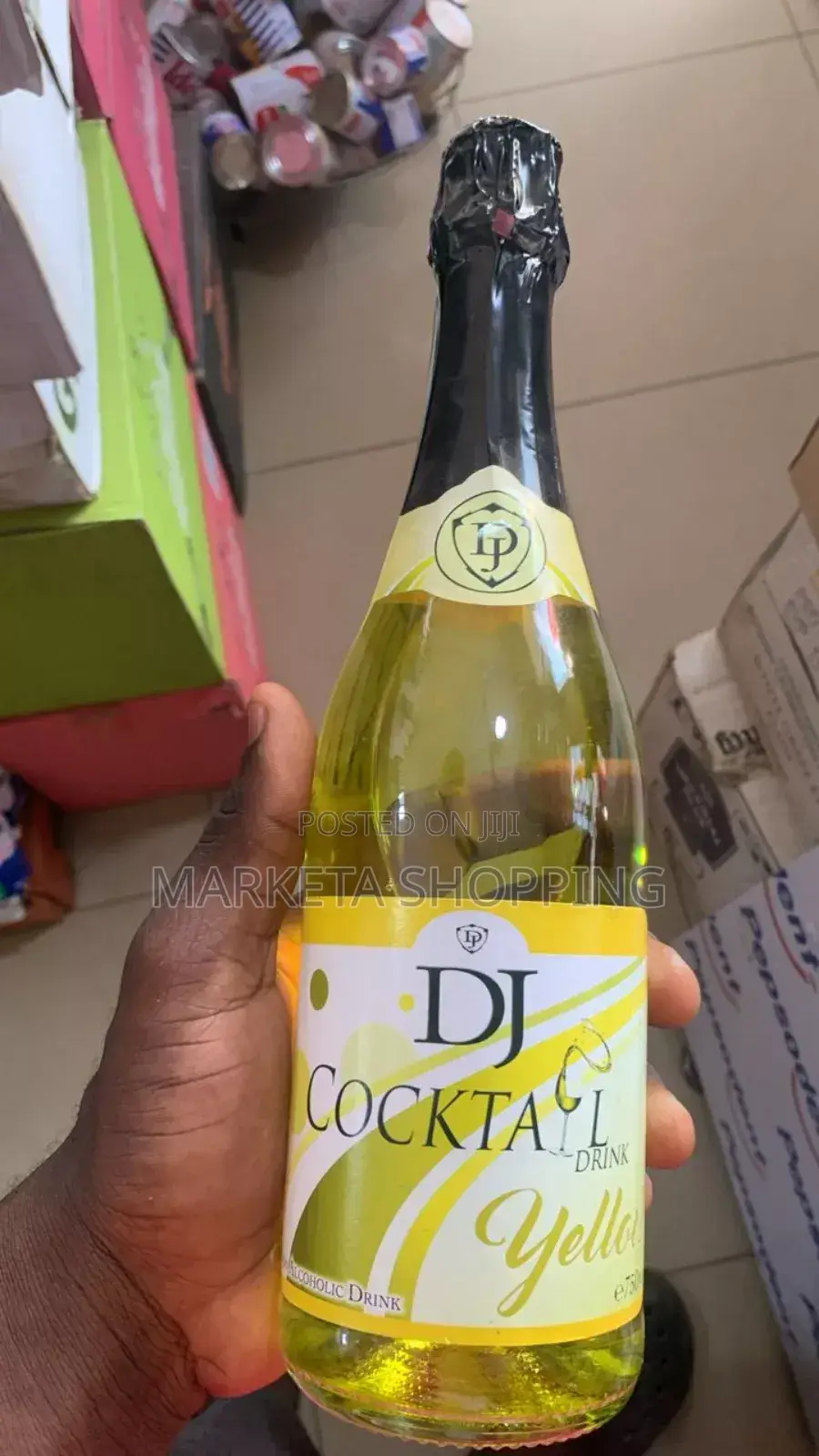 Dj Cocktail Drink Yellow 750ml