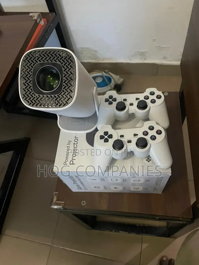 Projector With Wireless Game Pads