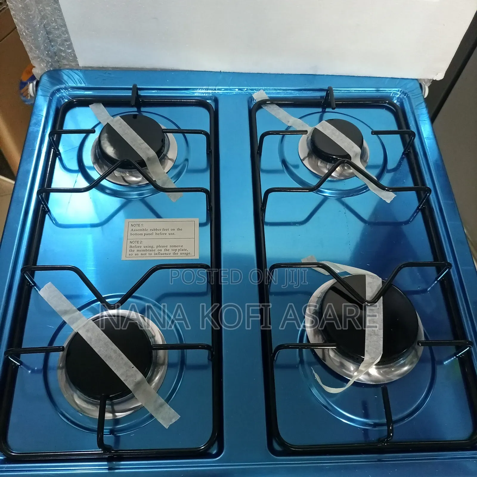 Bruhm 50*50 Gas Cooker Silver