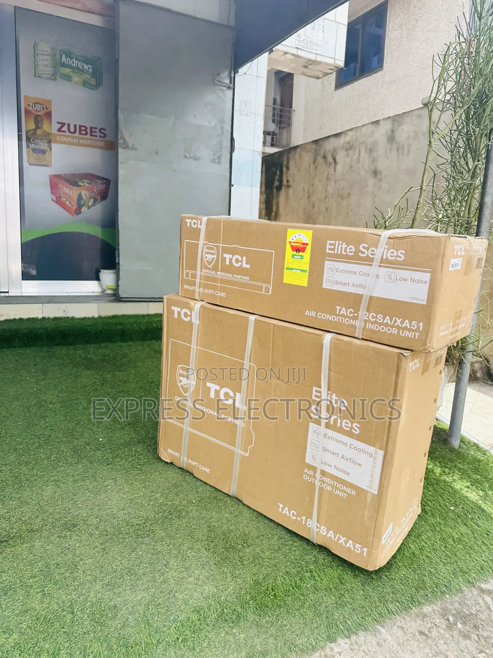High Density Filter Split R410 Gas TCL 1.5hp Ac White