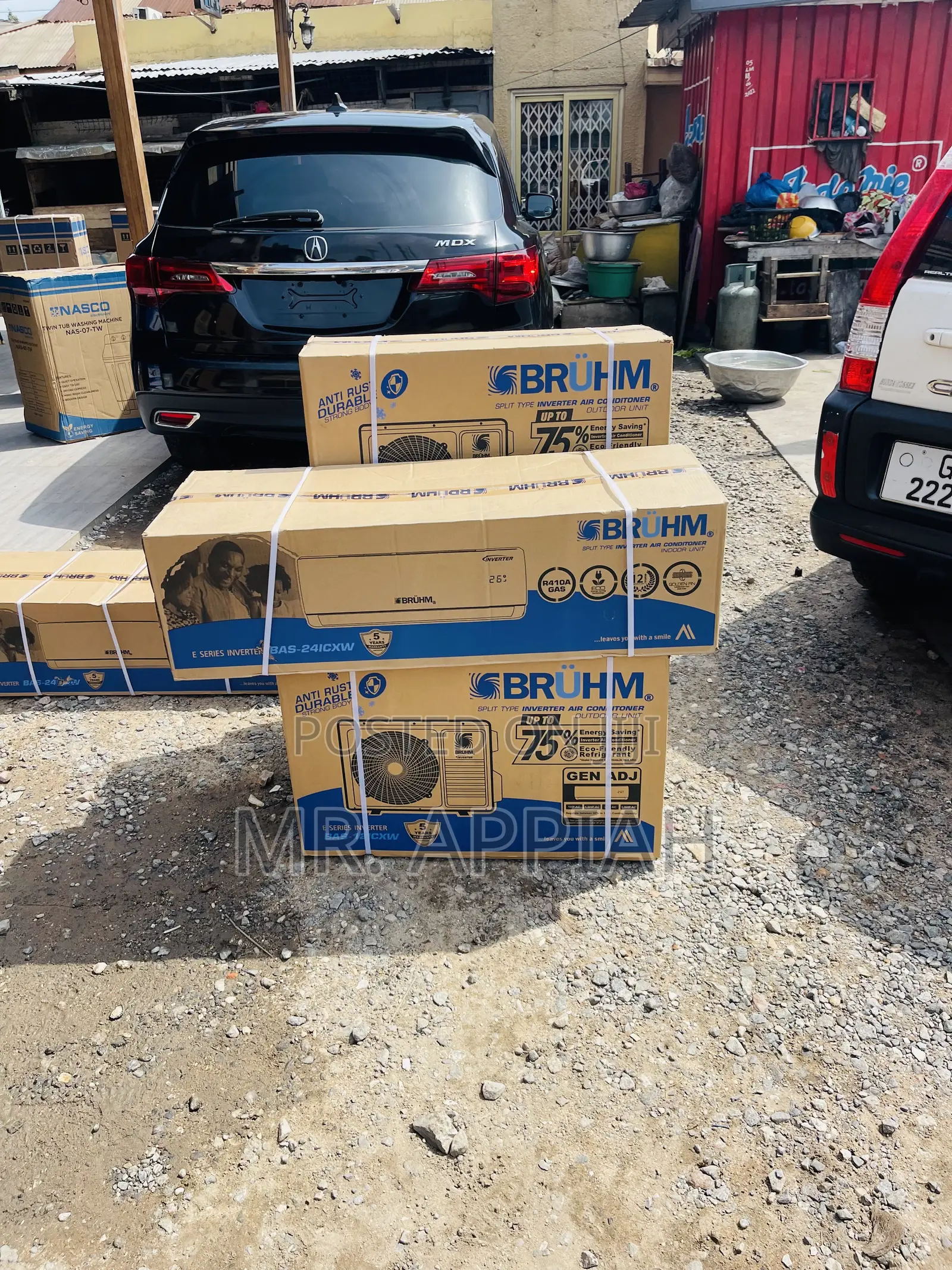Order Bruhm 2.5hp Split Type Smart Inverter Air Conditioner