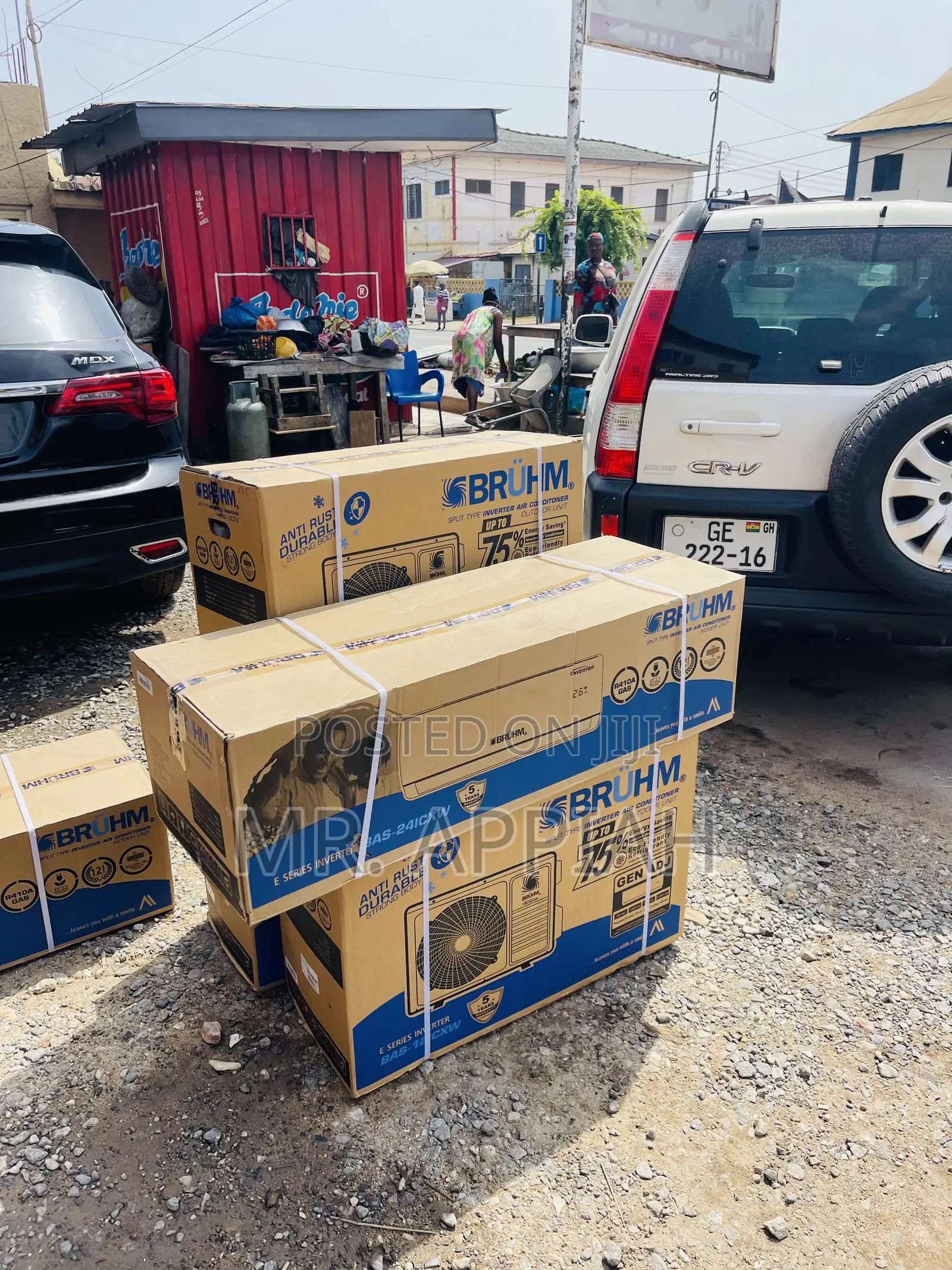 Latest Bruhm 2.5hp Smart Inverter Air Conditioner.