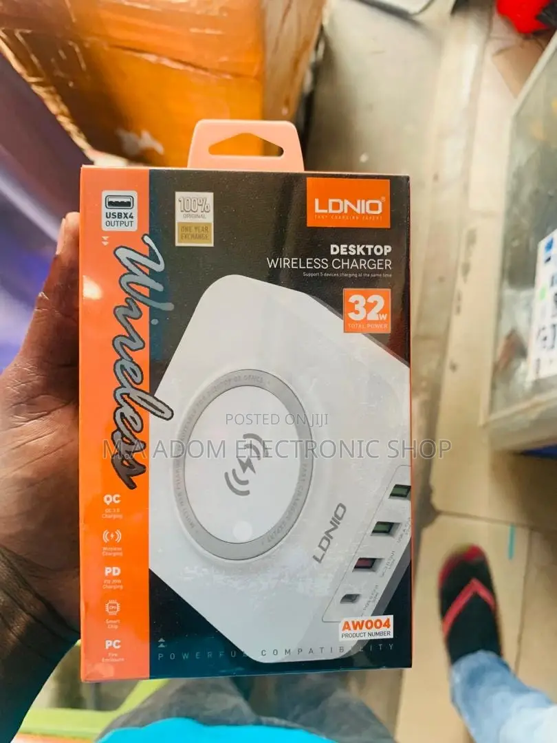 Charge With Ease: LDNIO Wireless Charging Pad