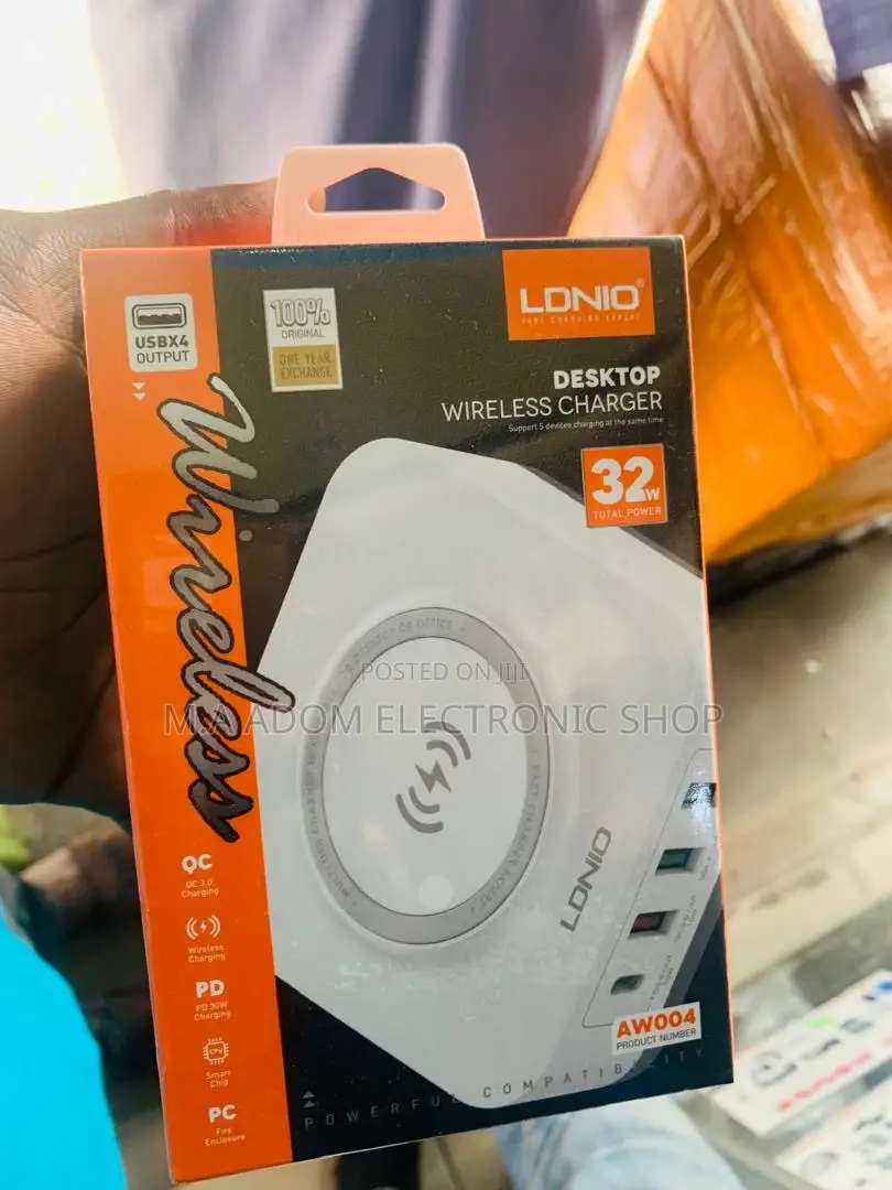 Simplify Your Charging Routine: LDNIO Wireless Charger