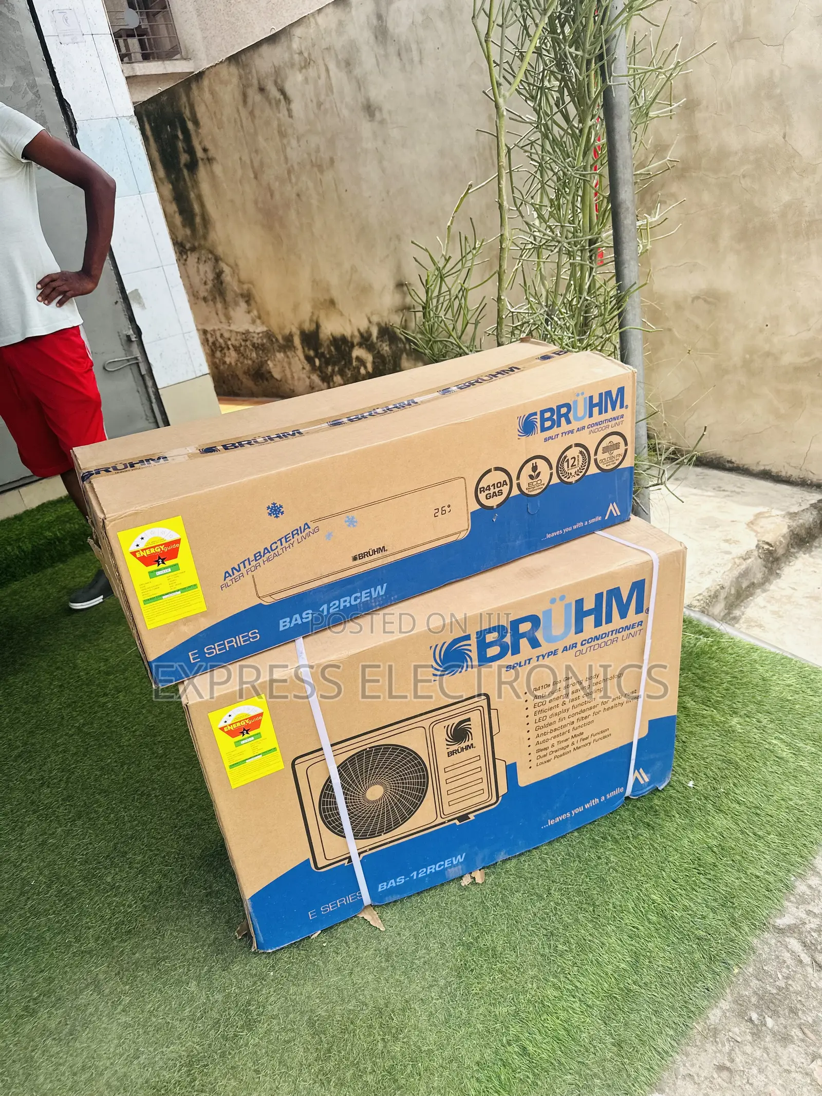 Turbo Mode Cooling Split Inverter Bruhm 2.5hp