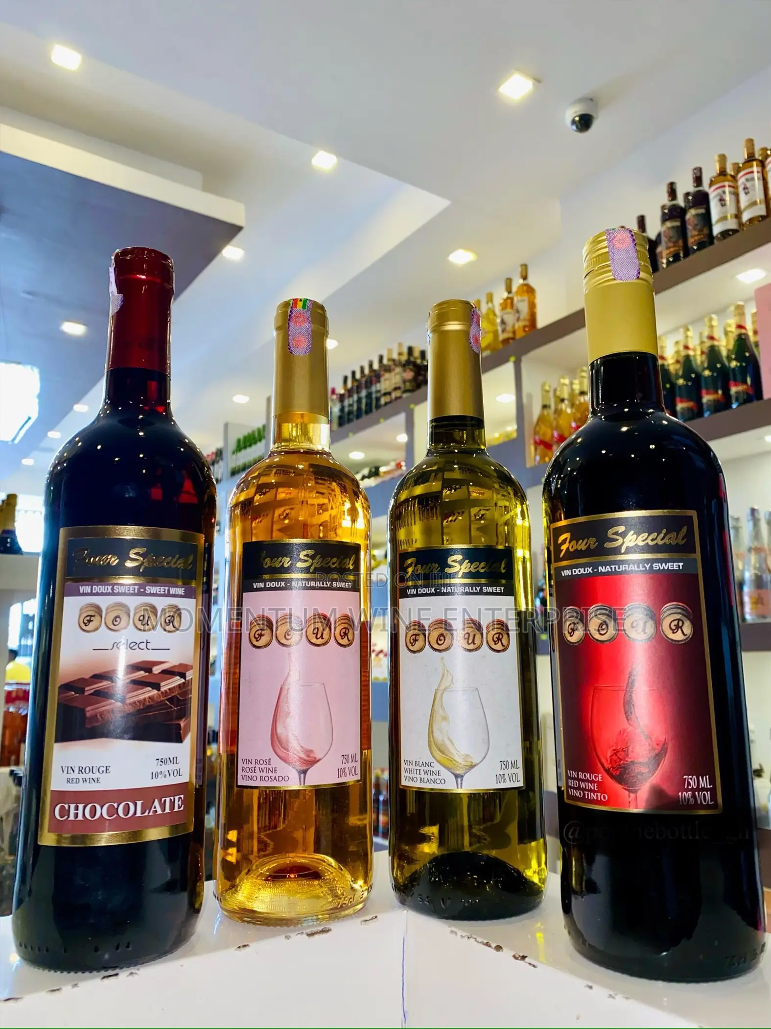 Four Special Wines All Flavours 750ml