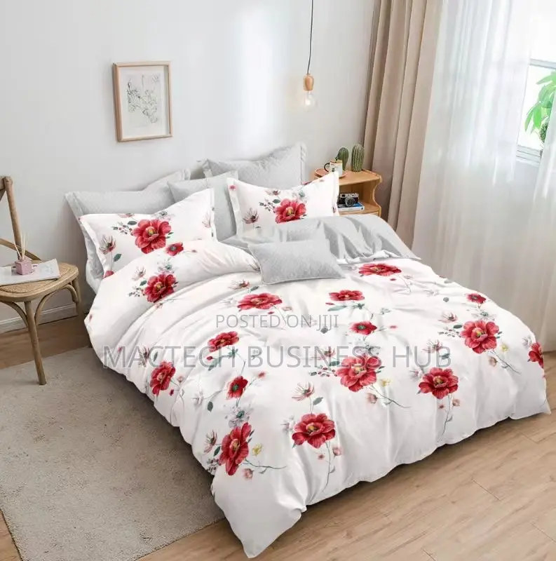 Queen Size Pure Cotton Duvet 4 PCS Set