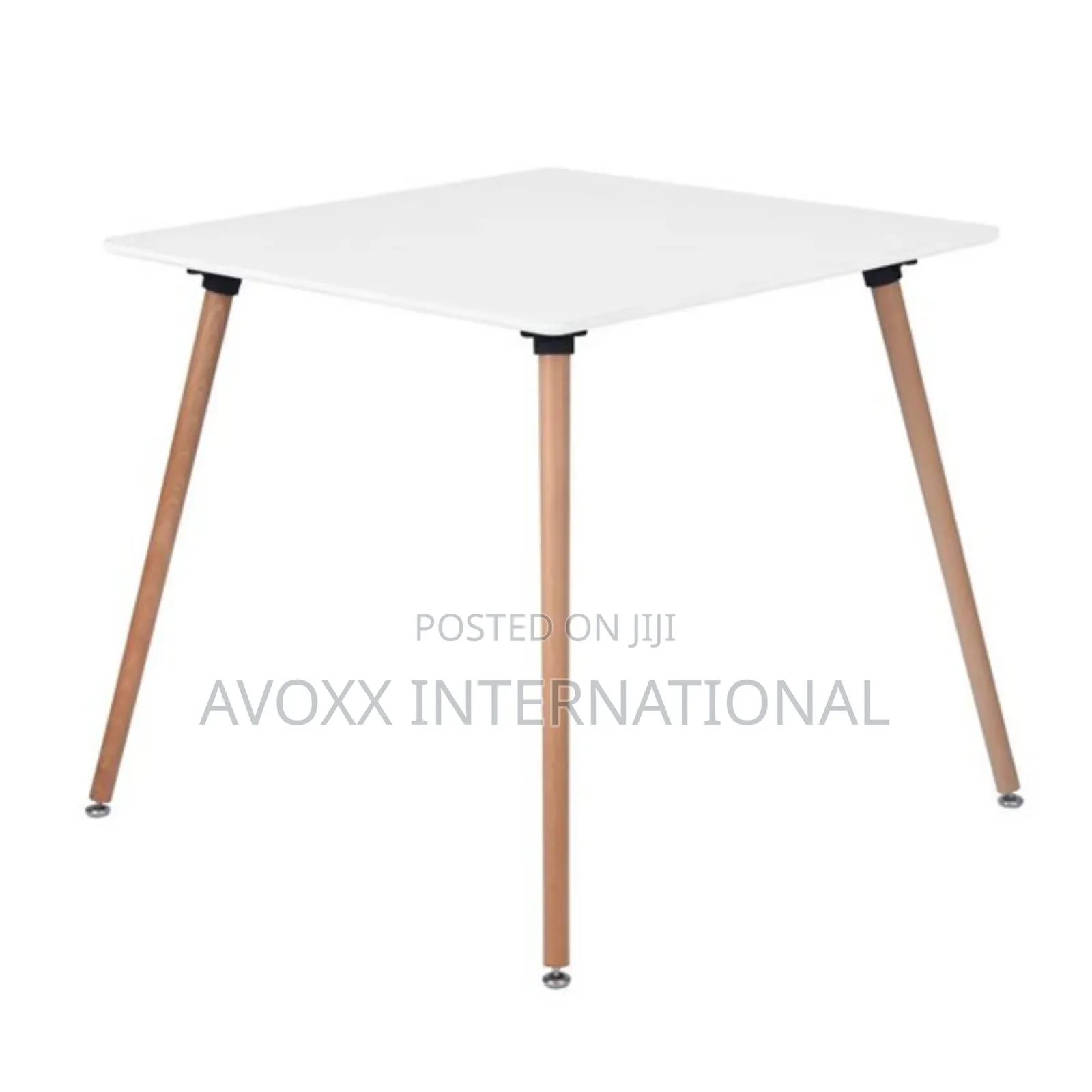 Rokrhomy Casa Rookie Square 31.5-in White Dining Table