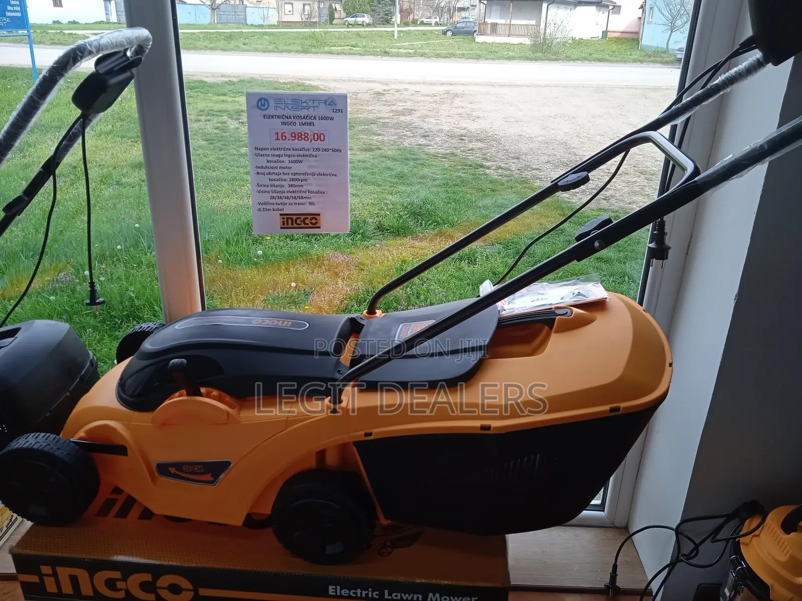 Ingco Electric Lawn Mower 1600watts