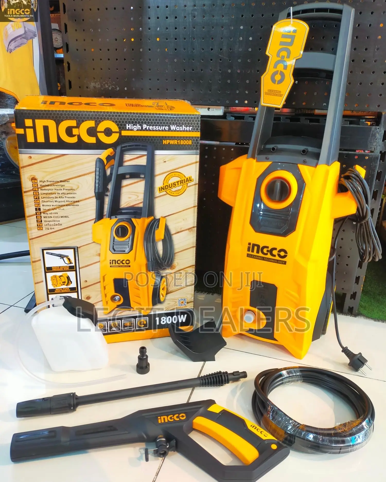 Ingco High Pressure Washer 1800watts
