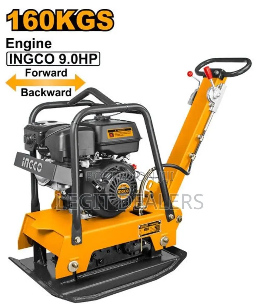 Ingco Gasoline Reversible Plate Compactor 9hp, 160kg