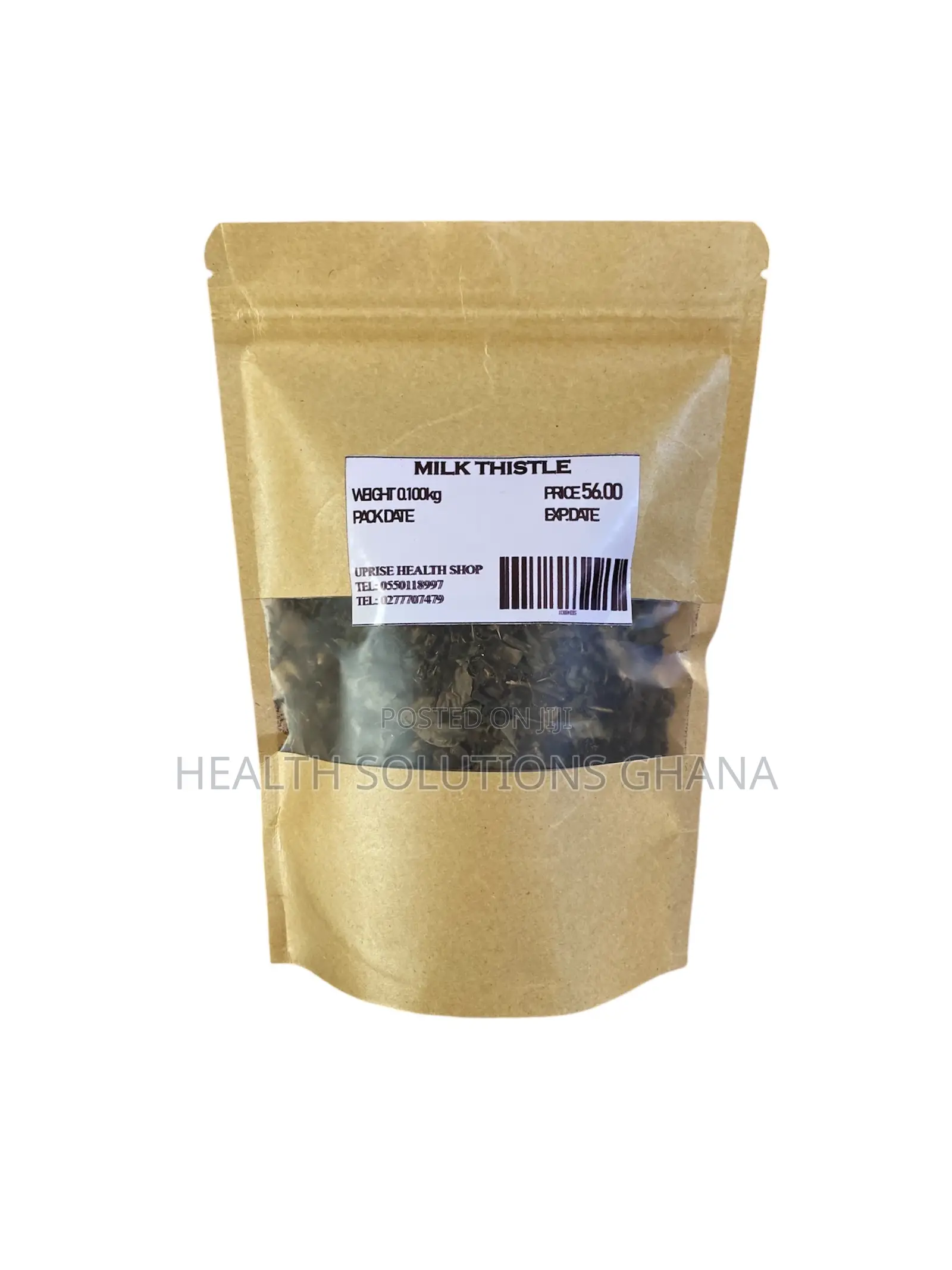 Milk Thistle Raw Dried Herbs - 100g