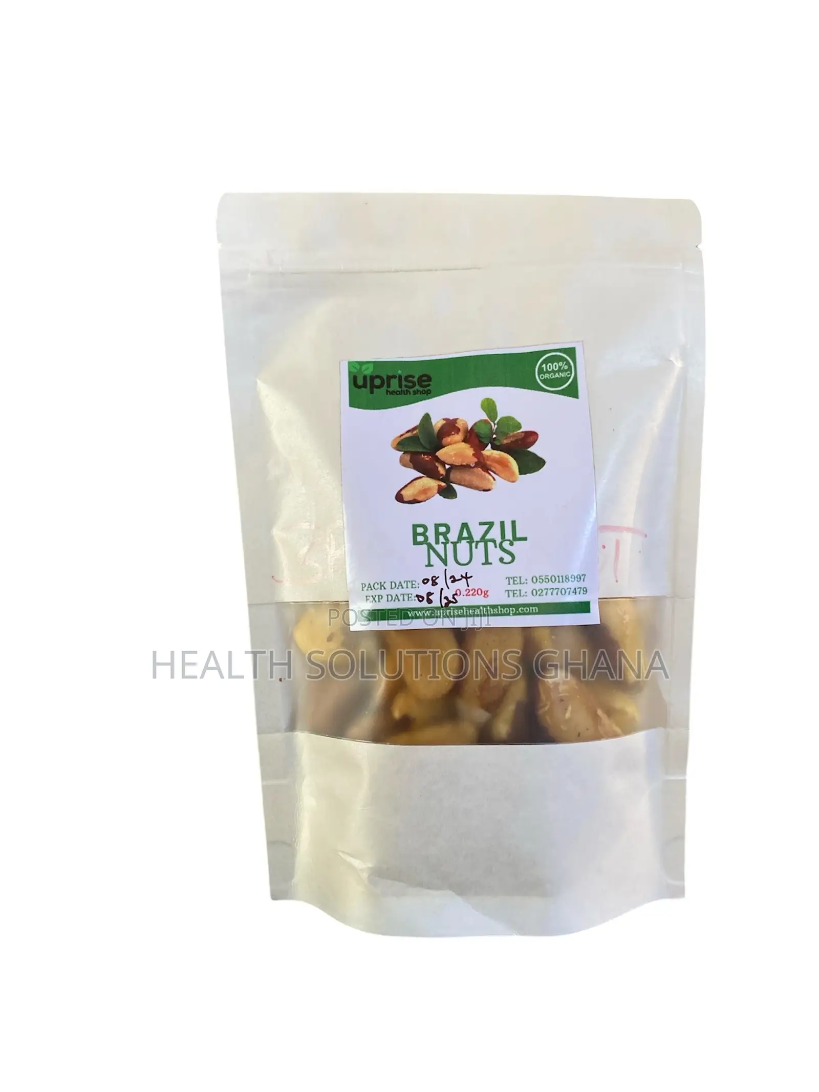 Organic Brazil Nuts - 200g