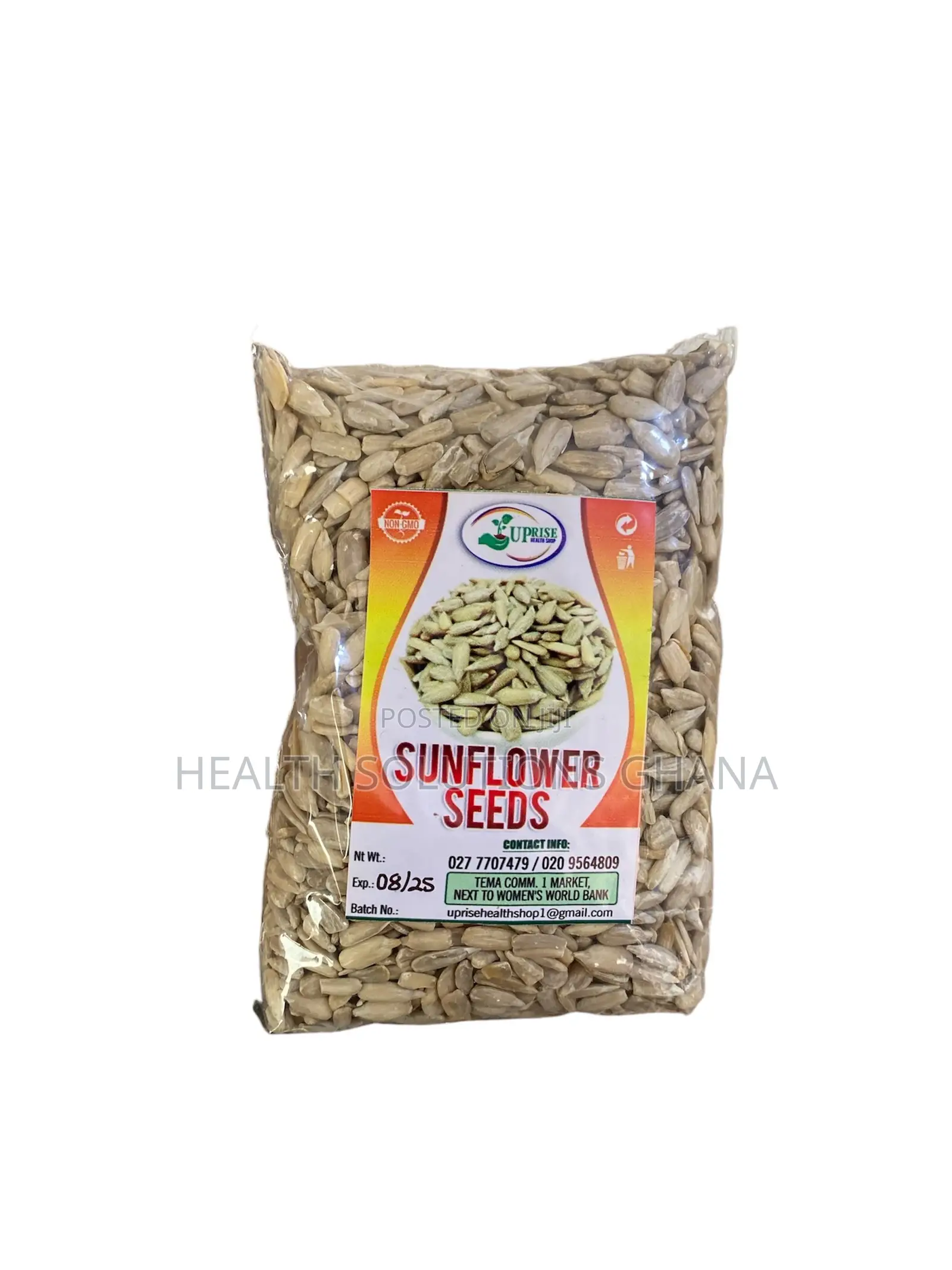 Organic Sunflower Seeds -150g
