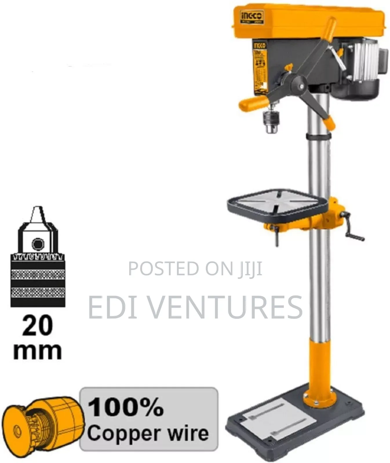 Ingco 750W Drill Press Dp207505