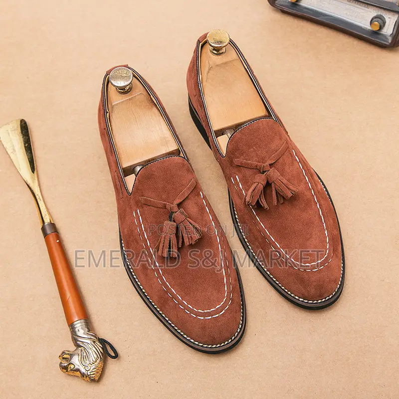 Men's Shoe Suede Loafer