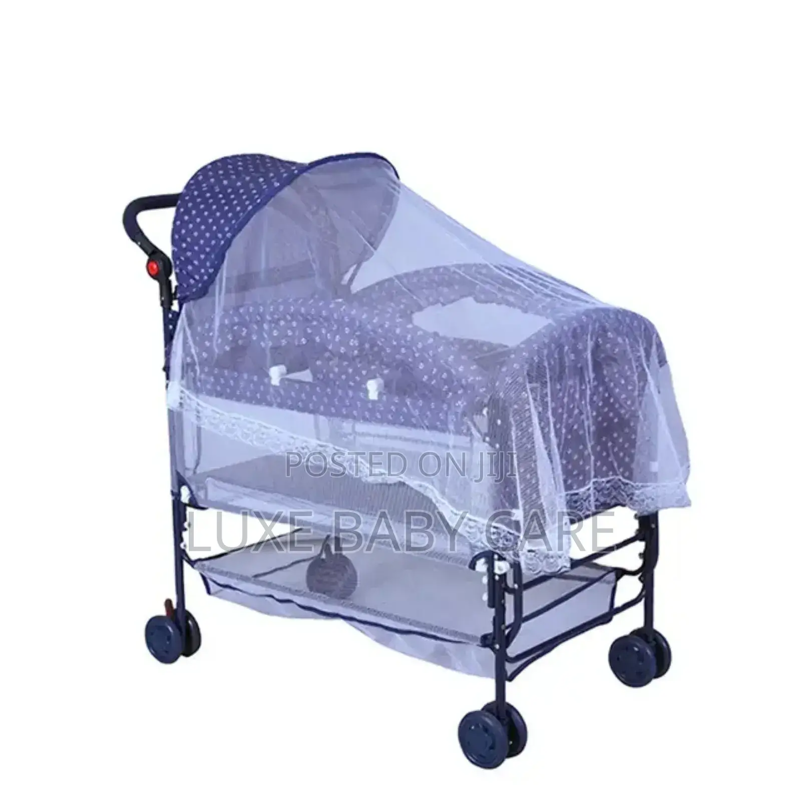 Baby Metal Bed With Feeding Seat