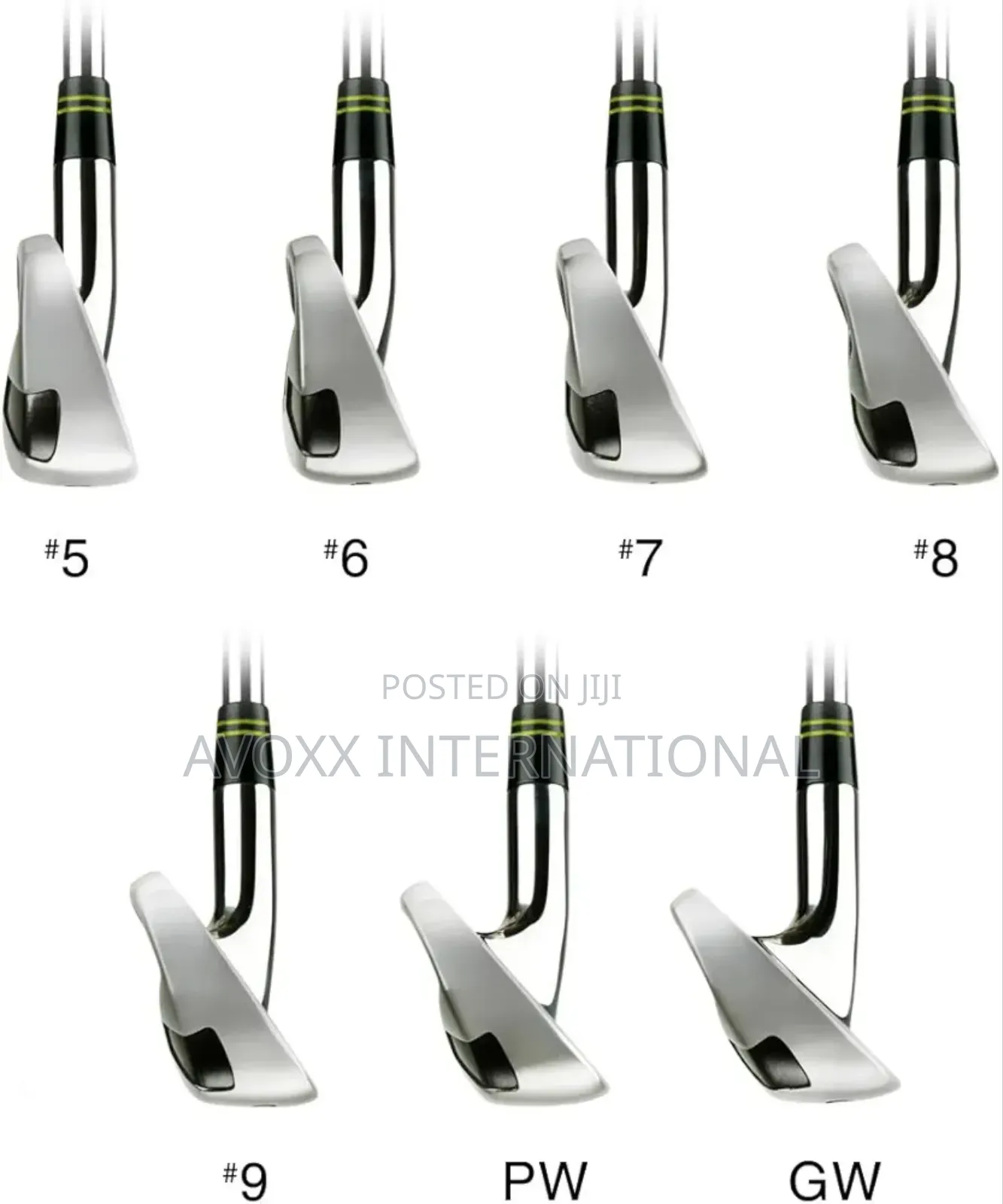 Orlimar Intercept Single Length Golf Irons Set Men, Right Handed 7 PCS