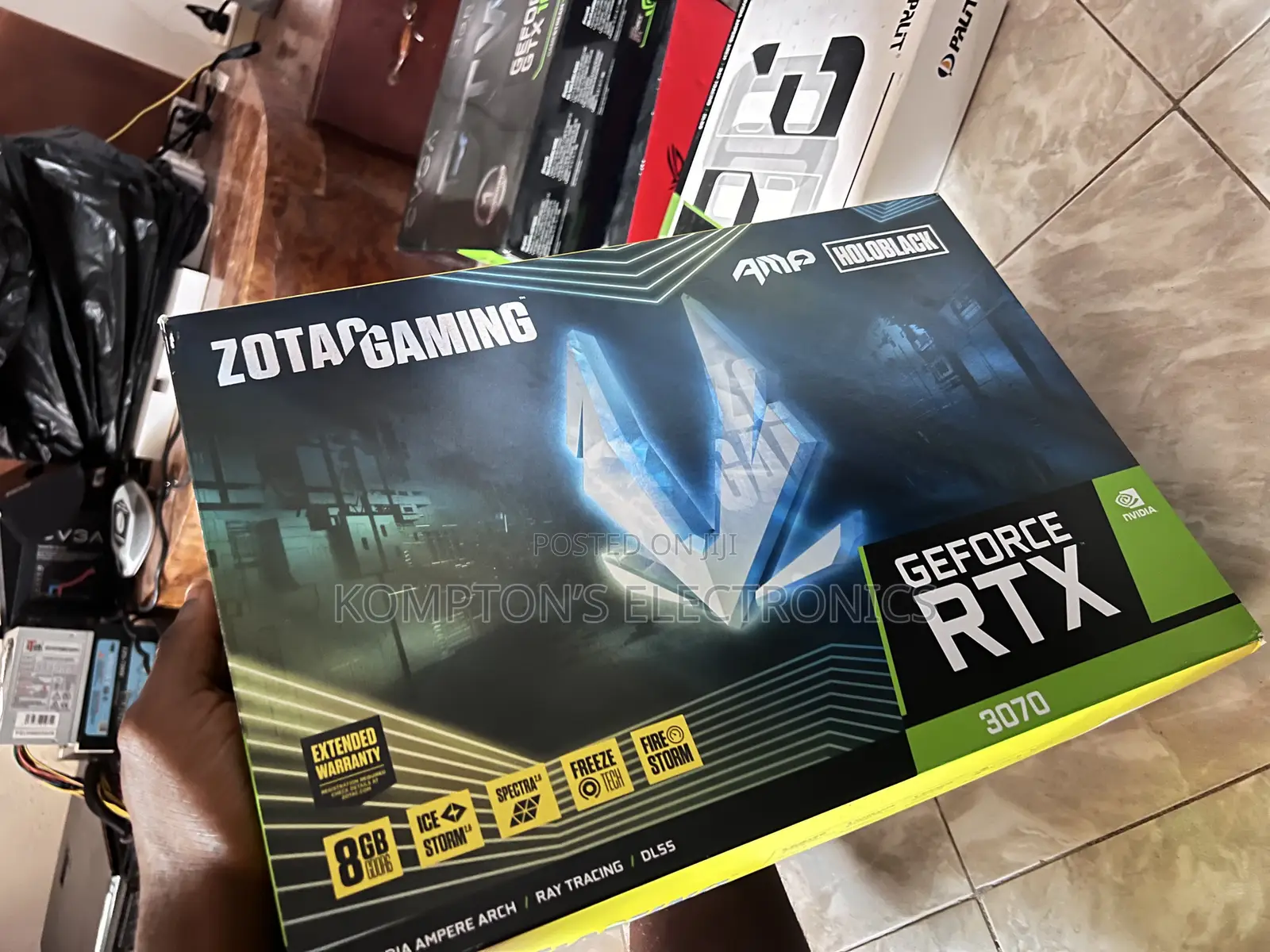 RTX 3070 Zotac 8 Gig Card