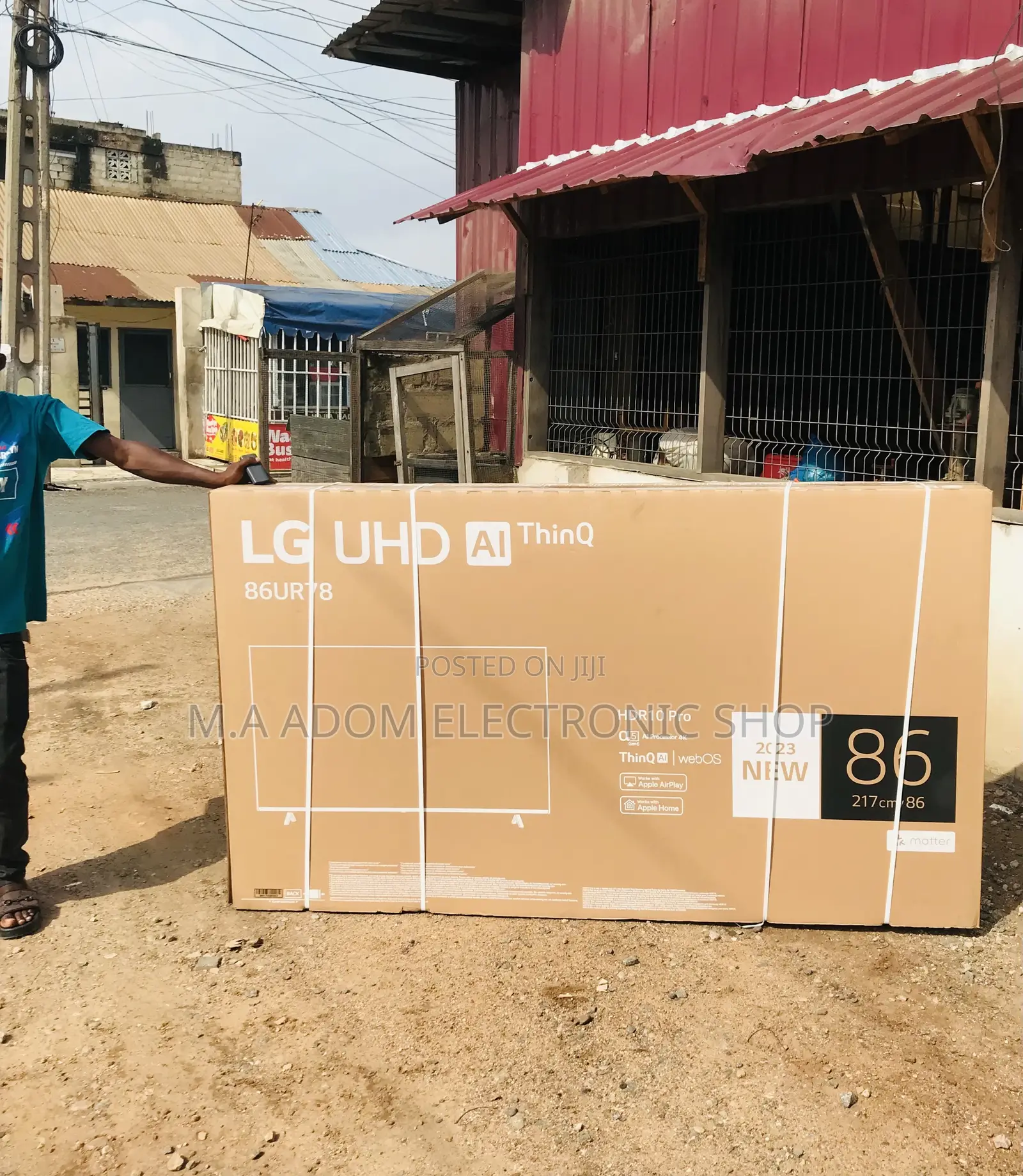 Latest and Affordable LG 86ur7800 86” Uhd Smart Tv.