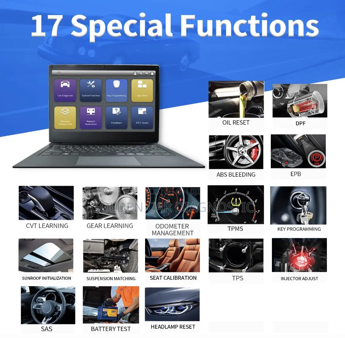 Humzor Nexzsys NS706 OBD2 Car Diagnostic Scanner