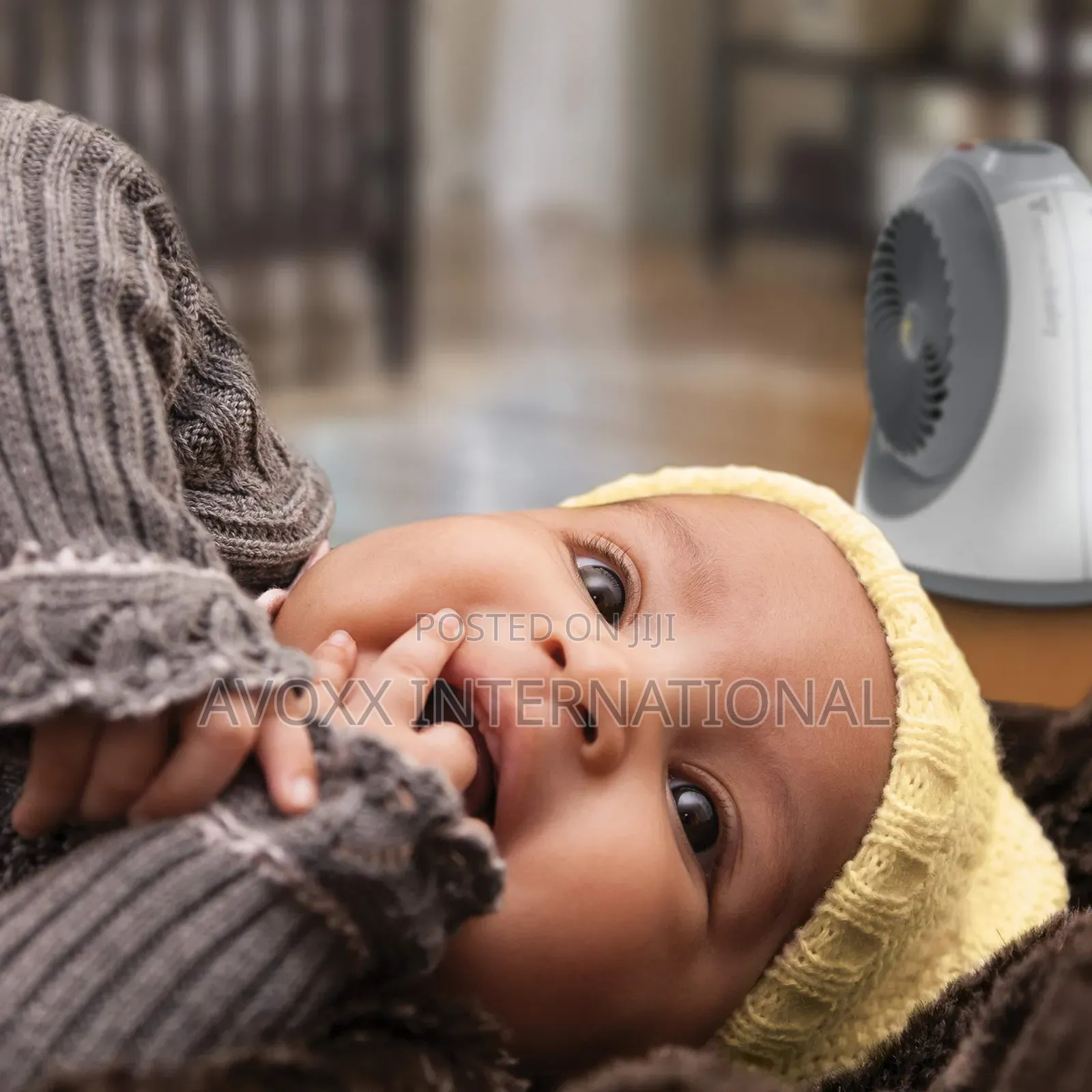Tempa Nursery, Electric Space Heater/ Fan for Baby W/ Locker